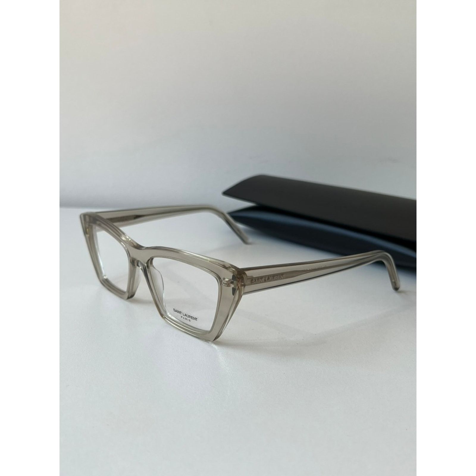Saint Laurent Paris NEW Saint Laurent SL276 Mica Optical Frame Clear Transparent Size ONE SIZE - 2 Thumbnail