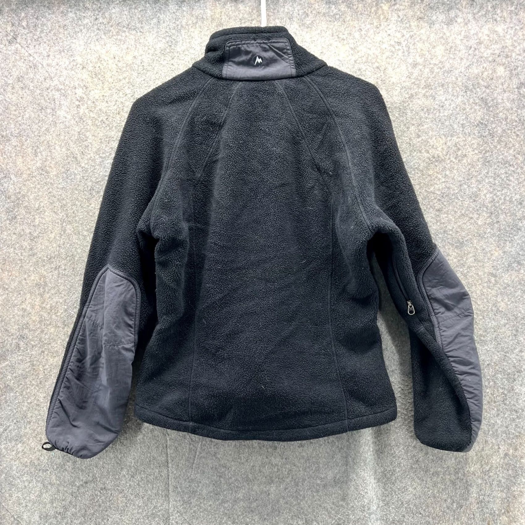 Marmot Marmot Jacket Women Medium Black Full Zip Polyester Fleece Vtg Winter Sweater Size M / US 6-8 / IT 42-44 - 6 Thumbnail
