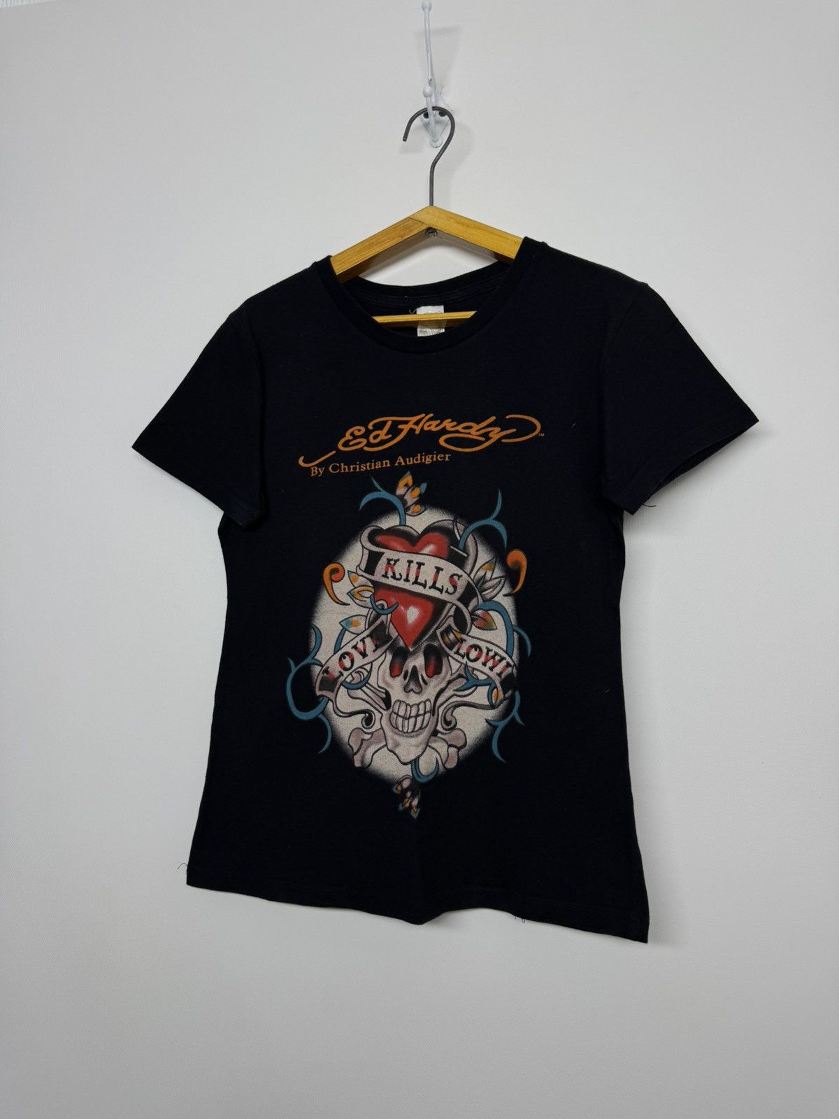 Ed Hardy Vintage Y2k Rare Ed Hardy T-Shirt 00’s Size S / US 4 / IT 40 - 6 Thumbnail