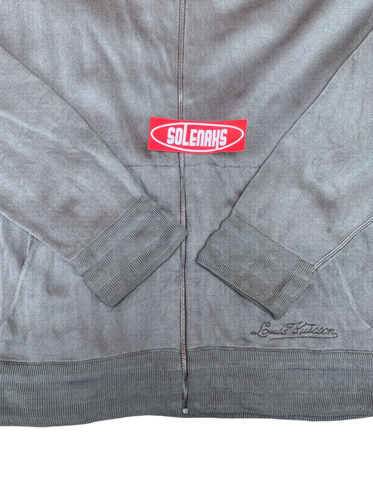 Designer × Louis Vuitton LV blank zip sweatshirt hooded Size US M / EU 48-50 / 2 - 5 Thumbnail