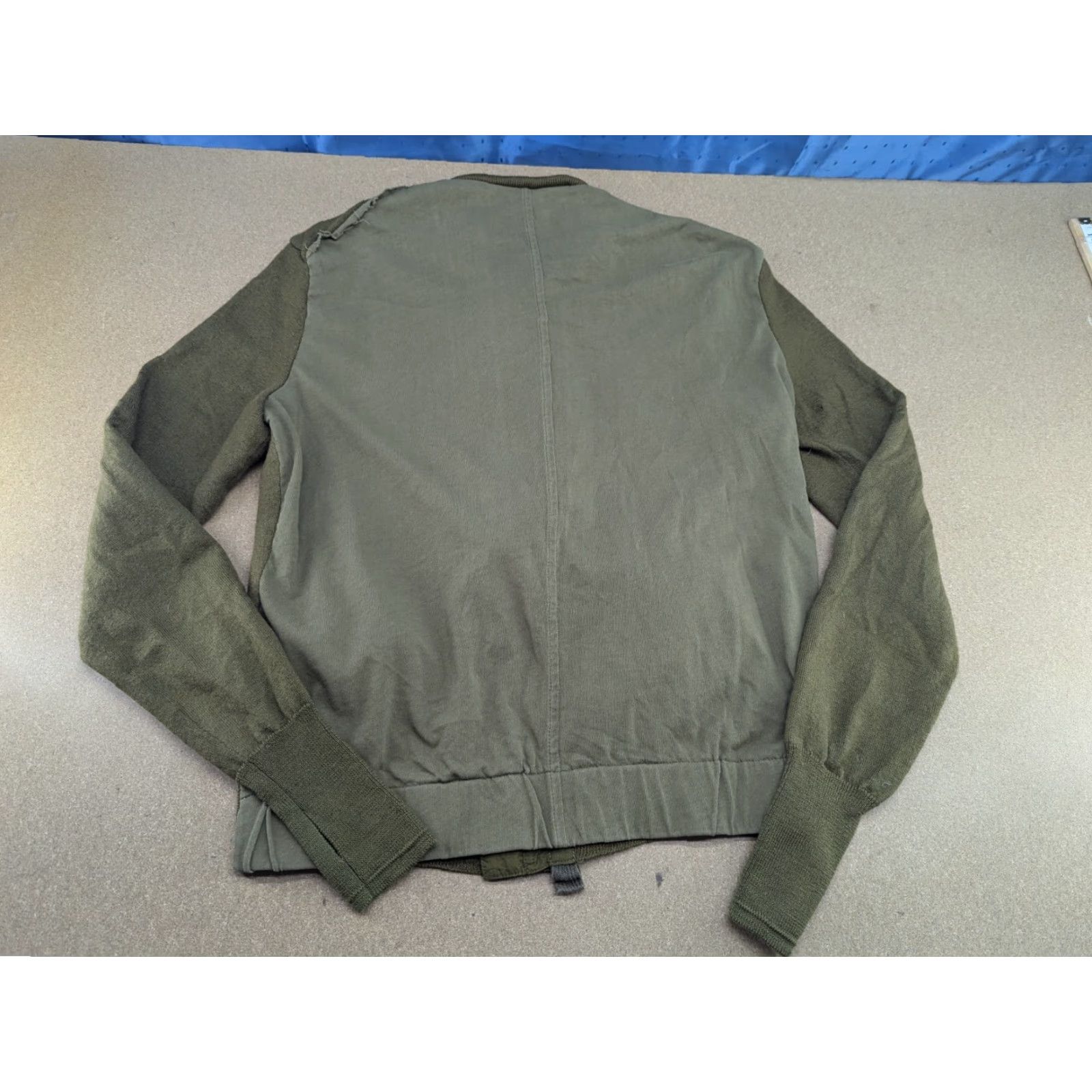 Vintage Croquis Jacket Mens Size S Wool Nylon Green Military Style Green Snap Jacket Size US S / EU 44-46 / 1 - 2 Thumbnail