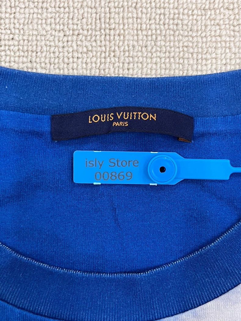 Louis Vuitton Louis Vuitton Blue Sky White Cloud Short Sleeve T-Shirt Size US M / EU 48-50 / 2 - 4 Thumbnail