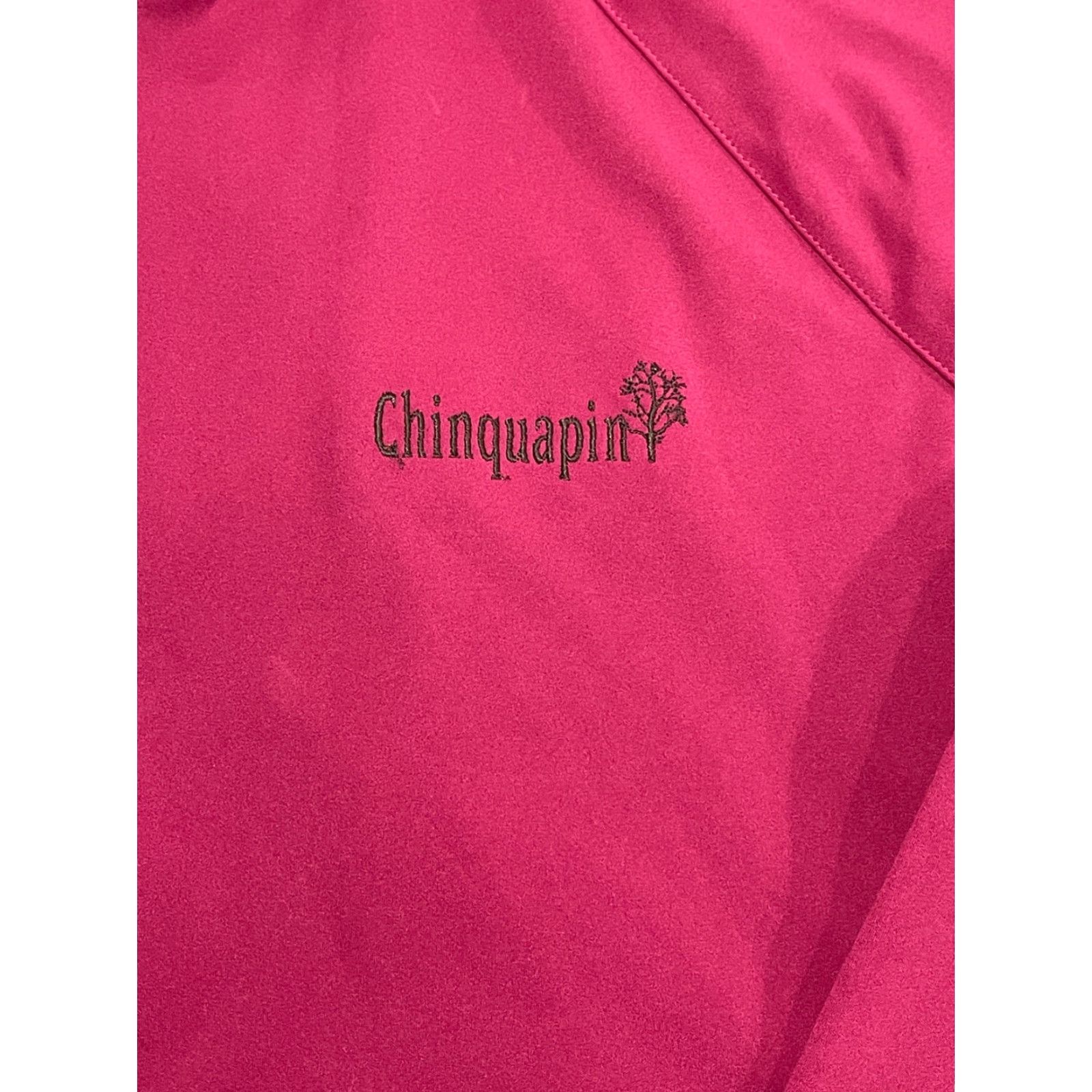 Nike Nike Dri-Fit Chinquapin Embroidered Logo Jacket - Plum Small Women Golf Track Jacket Size S / US 4 / IT 40 - 4 Thumbnail