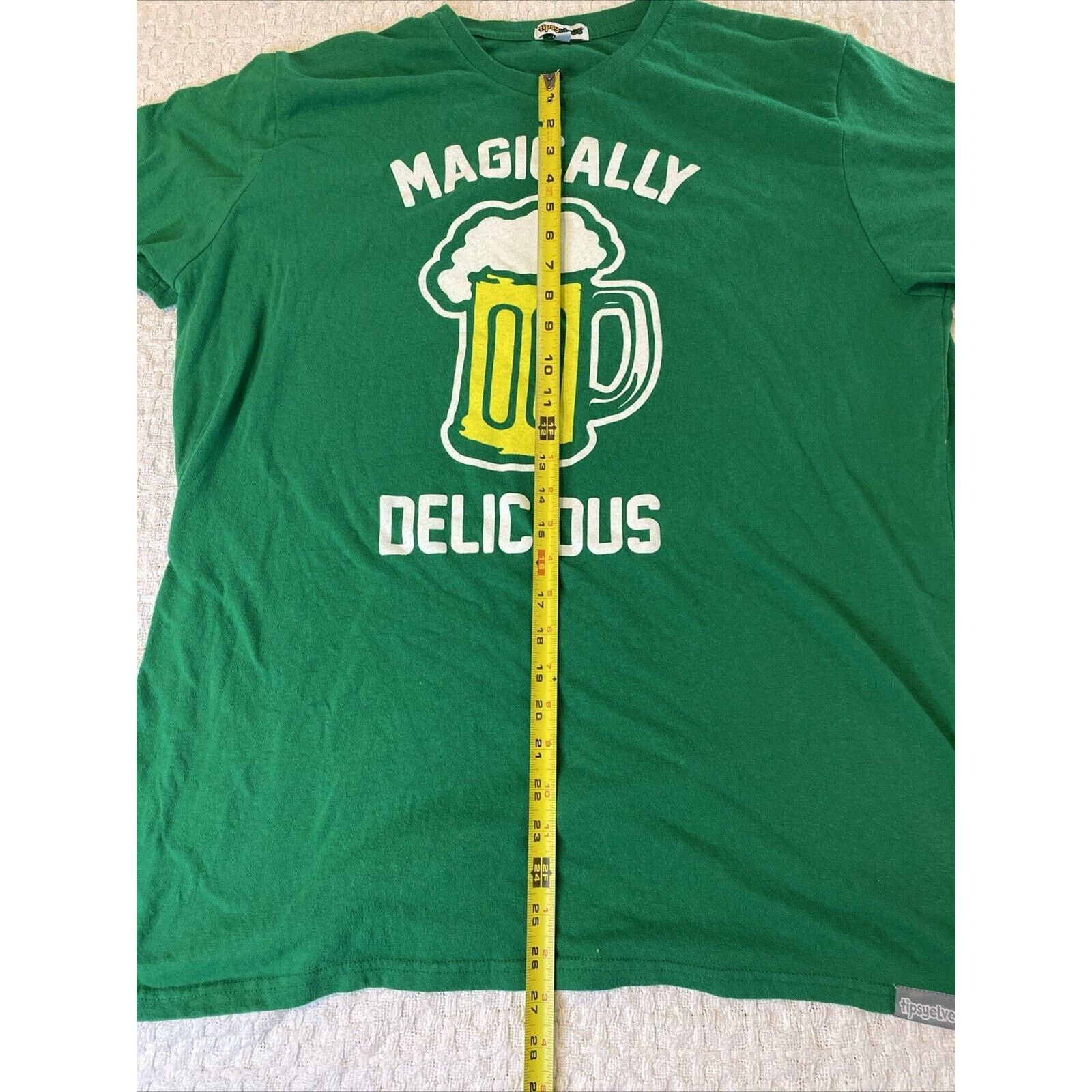 Tipsy Elves St Patty Day Shirt Tipsey Elves Magically Delicious Beer 2XL Size US XXL / EU 58 / 5 - 2 Thumbnail