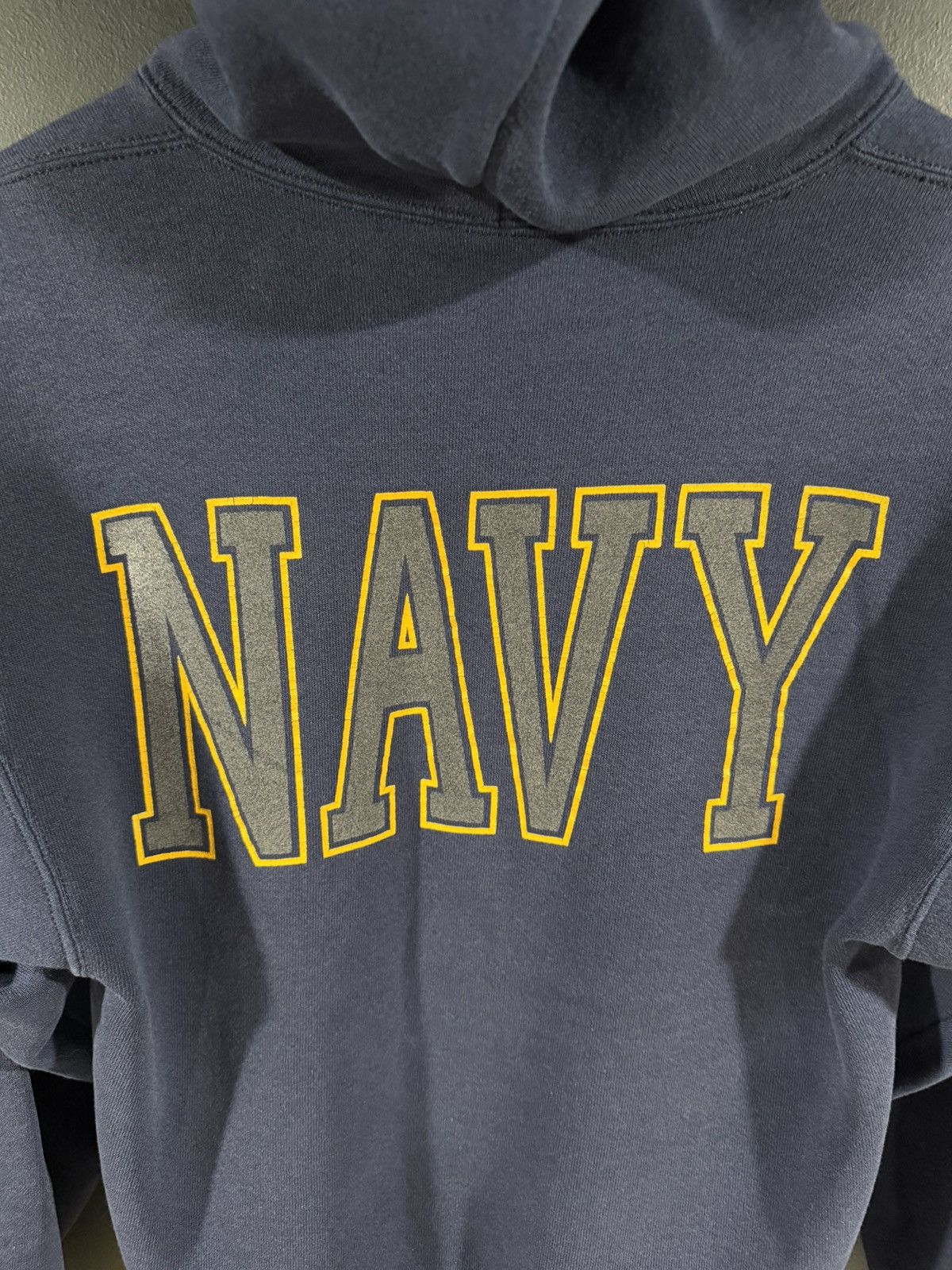 Vintage 2000s Y2K Vintage US Navy Rare Grunge Military Hoodie S Size US S / EU 44-46 / 1 - 7 Thumbnail