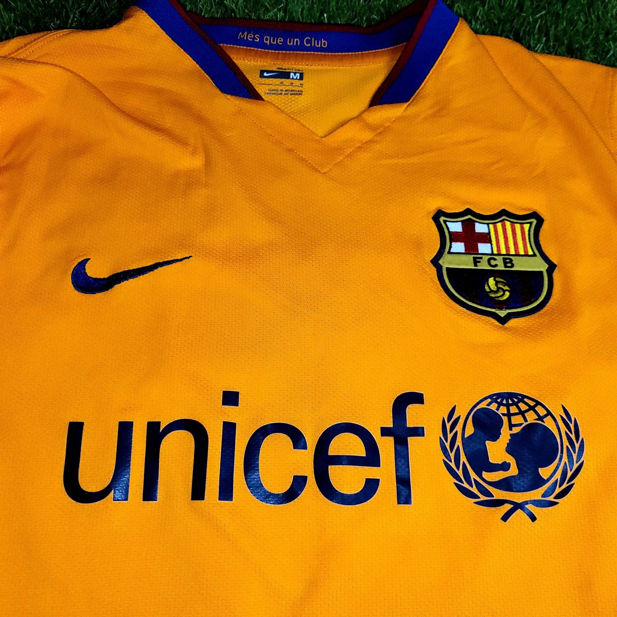 Nike Messi Barcelona 2007 2008 Third Long Sleeve Soccer Jersey M Size US M / EU 48-50 / 2 - 3 Thumbnail