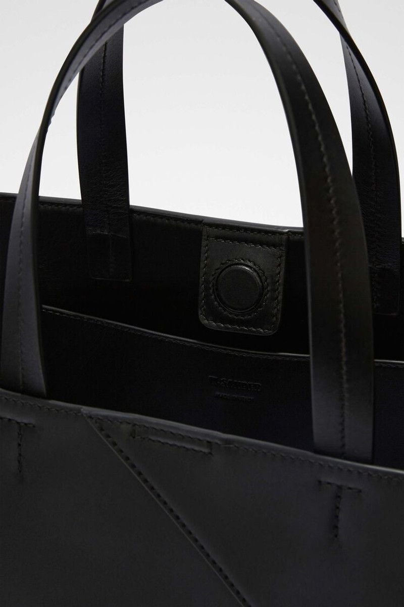 Jil Sander o1loc1c0426 Size:OS/Vertigo Tote Medium in Black Size ONE SIZE - 4 Thumbnail