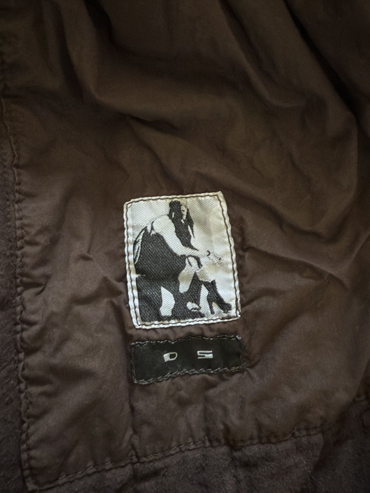 Rick Owens FW14 Blood Camp Geometric Palm Bomber Size US S / EU 44-46 / 1 - 6 Thumbnail