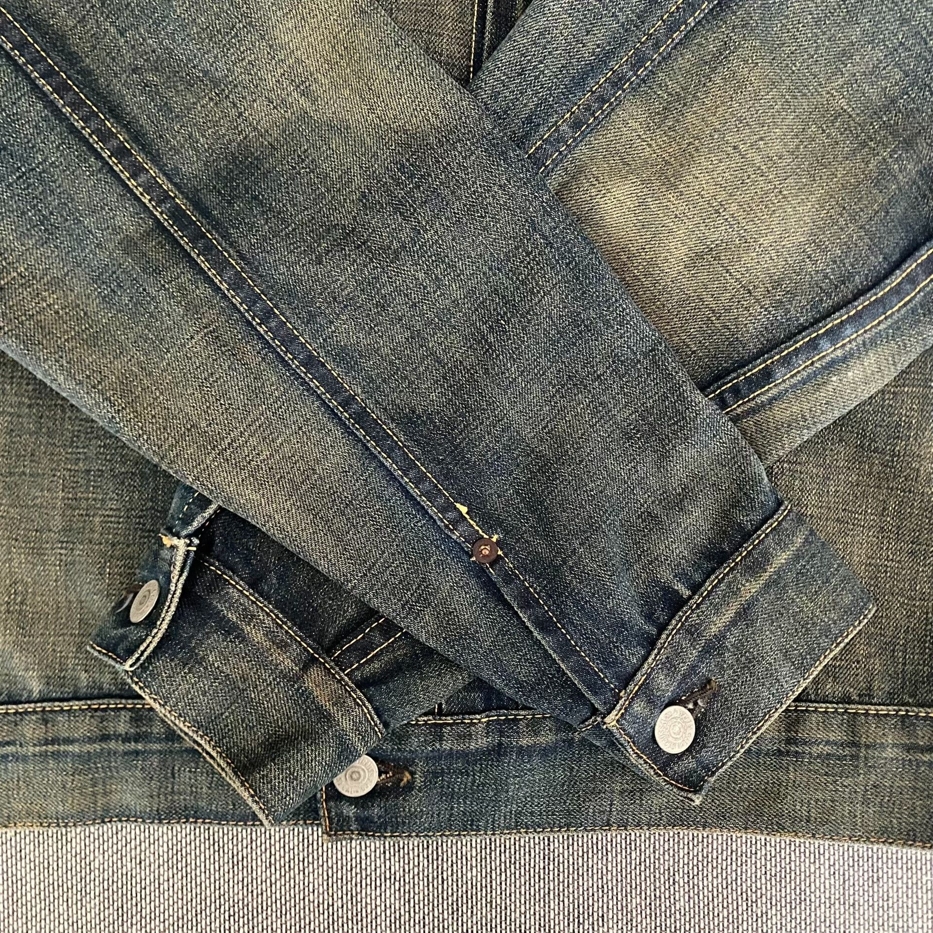 Levi's Vintage Clothing Levi's LVC 507XX J22 Japan Denim Jacket Size US XXS / EU 40 - 5 Thumbnail