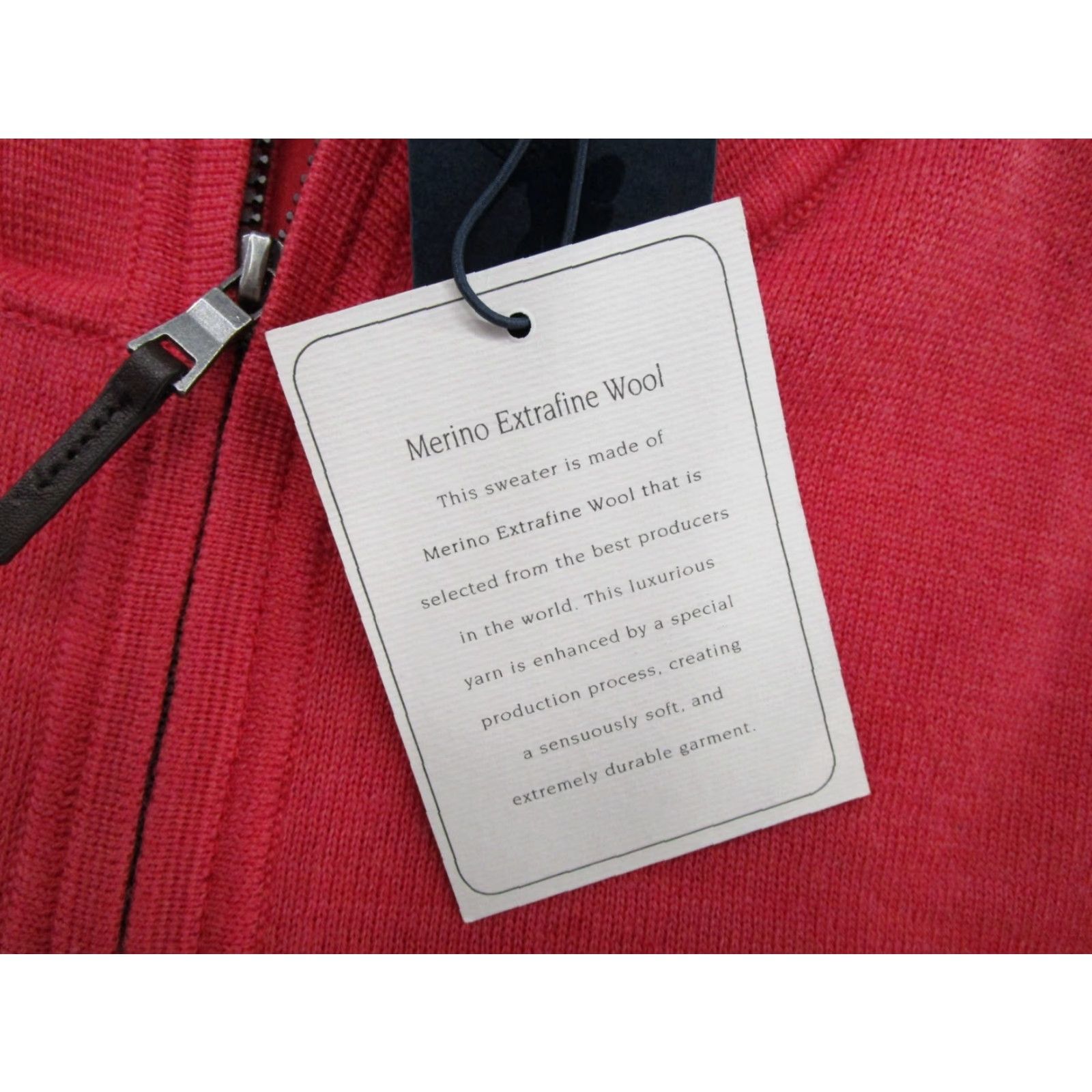 Vintage Fairway & Greene Vest Shirt Men L Lined Merino Wool 1/4 Zip Golf Coral 90s Nature N/A Size US L / EU 52-54 / 3 - 3 Thumbnail