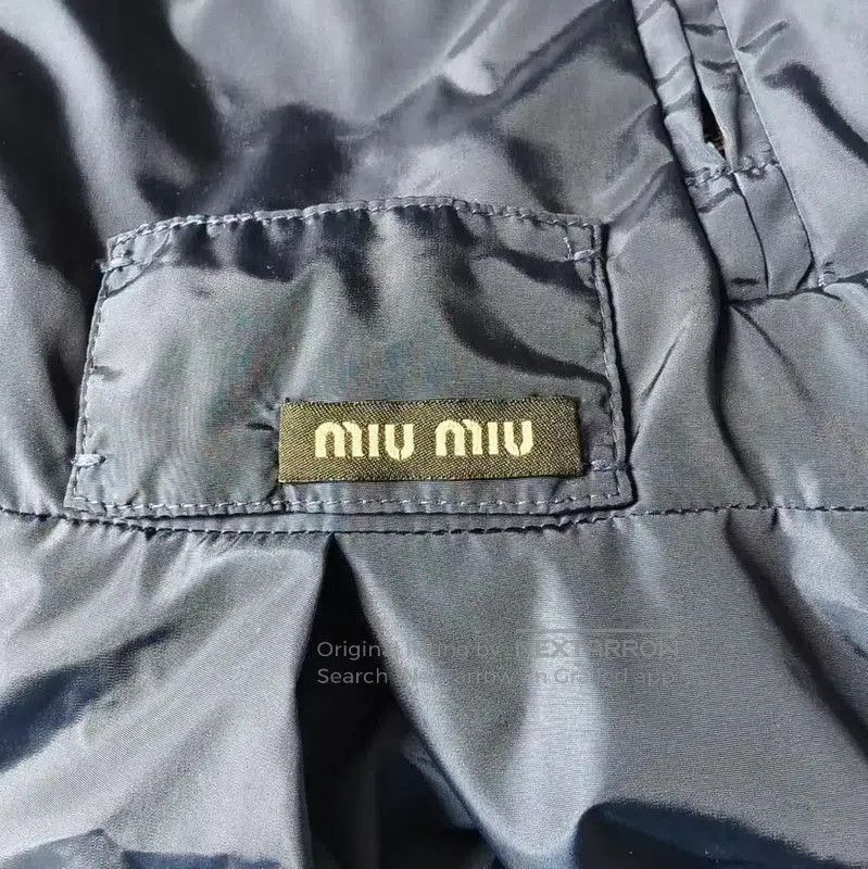 Miu Miu Miu Miu Blue Women's Trench Coat Size S . Size S / US 4 / IT 40 - 5 Thumbnail