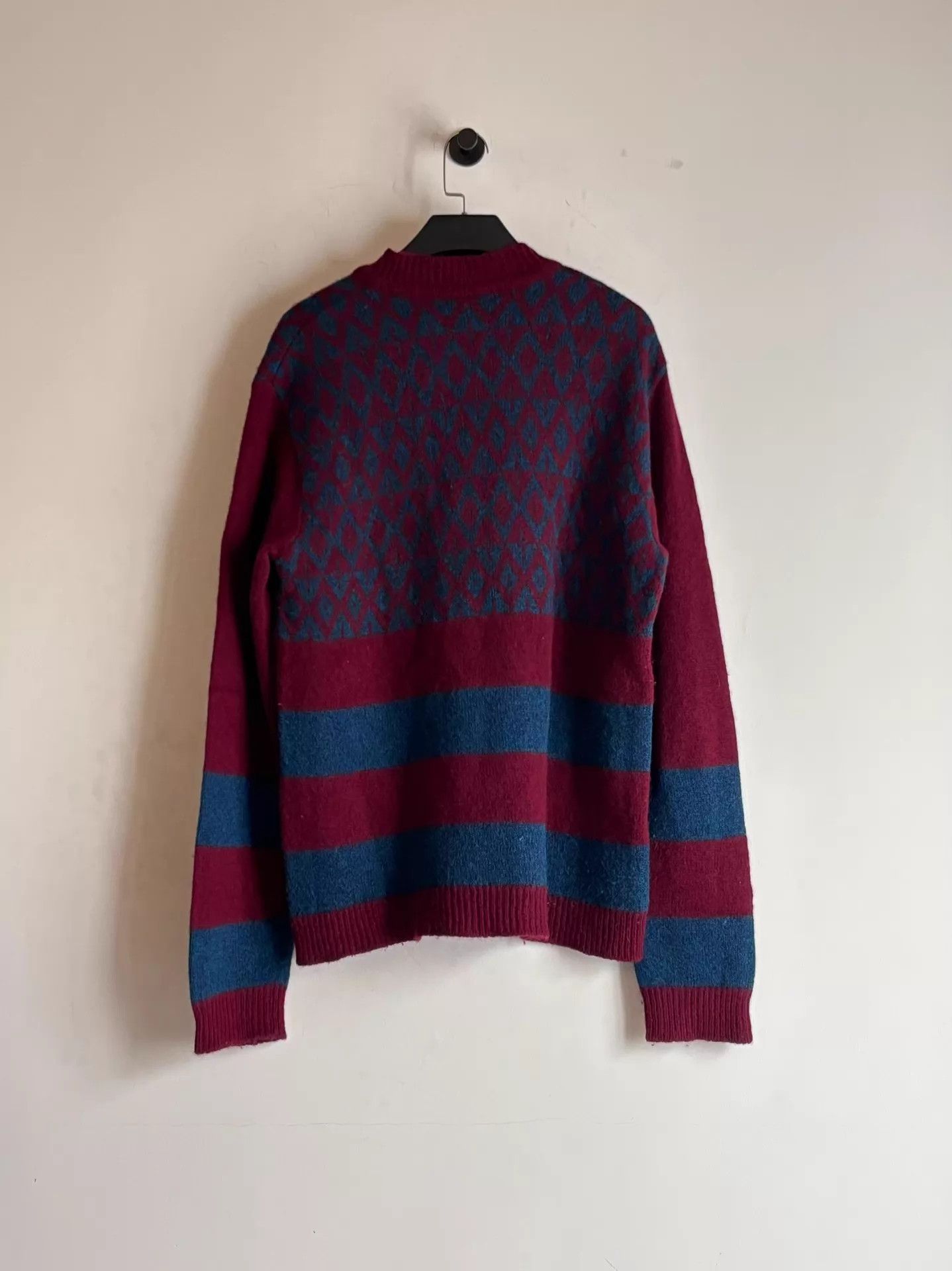 Dries Van Noten Dries Van Noten 00's Ethnic Wool Sweater UK Made L Rare Size US L / EU 52-54 / 3 - 5 Thumbnail