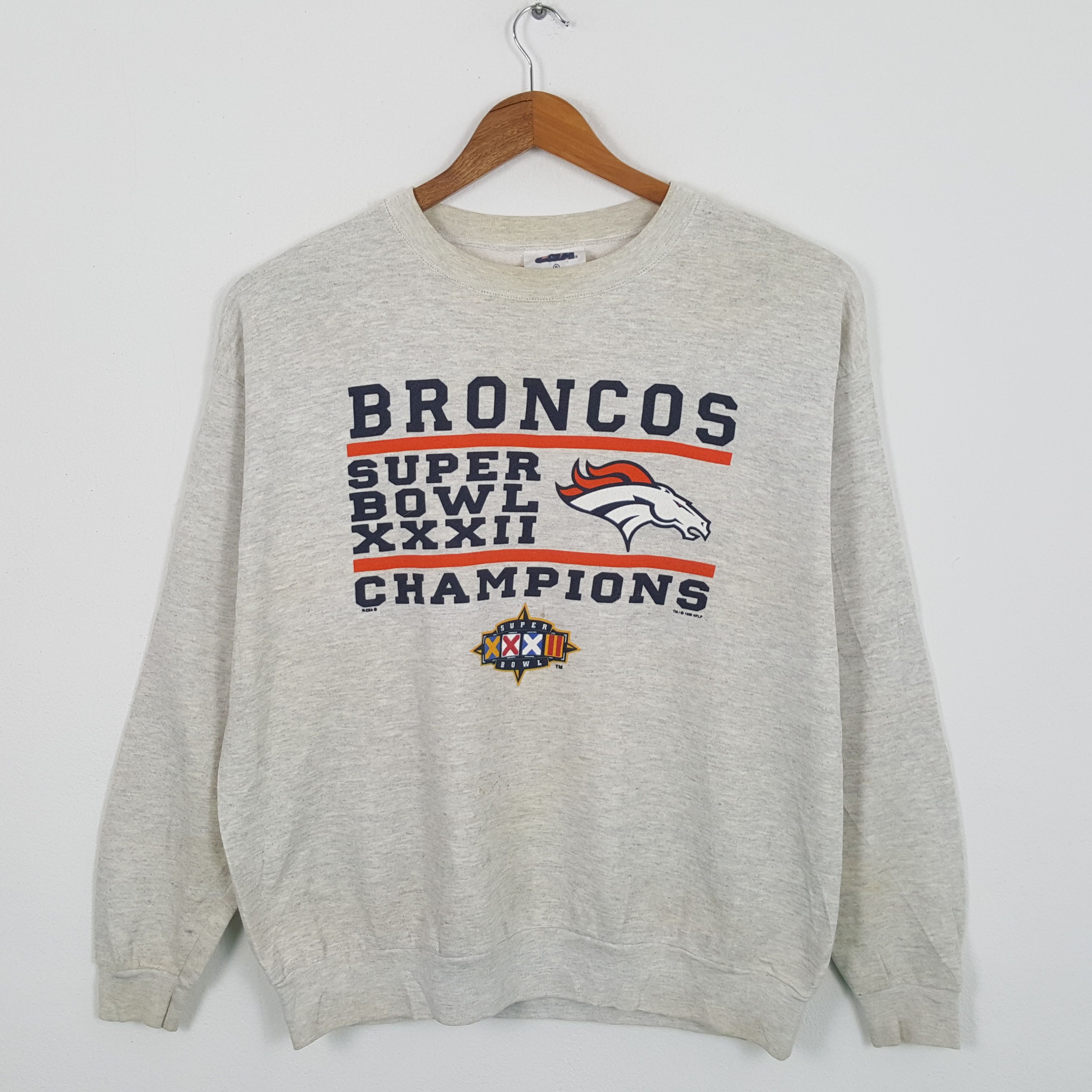 Vintage BRONCOS SUPER BOWL American NFL Team Sweatshirts