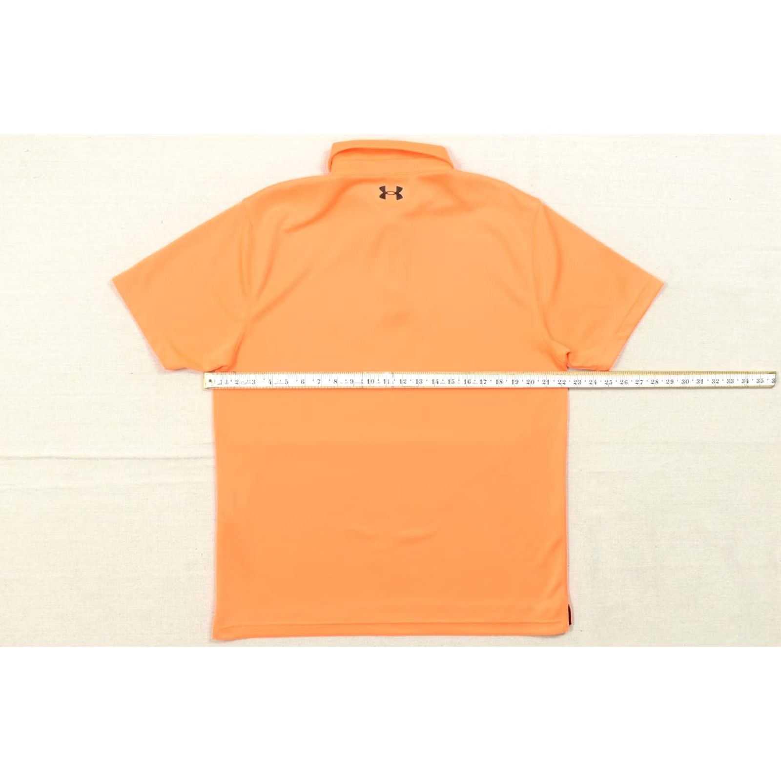 Under Armour Under armour Mens L Orange HeatGear Men Large Short Sleeve Performance Polo Loose Fit Size US L / EU 52-54 / 3 - 4 Thumbnail