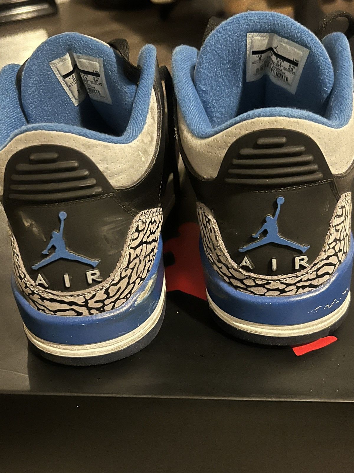 Jordan Brand Air jordan 3 retro “Sport blue” Size US 8 / EU 41 - 4 Thumbnail