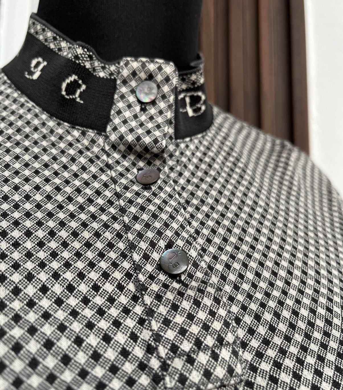 Balenciaga Vintage Balenciaga Polo Shirt Big Script Mandarin Collar Size M / US 6-8 / IT 42-44 - 5 Thumbnail