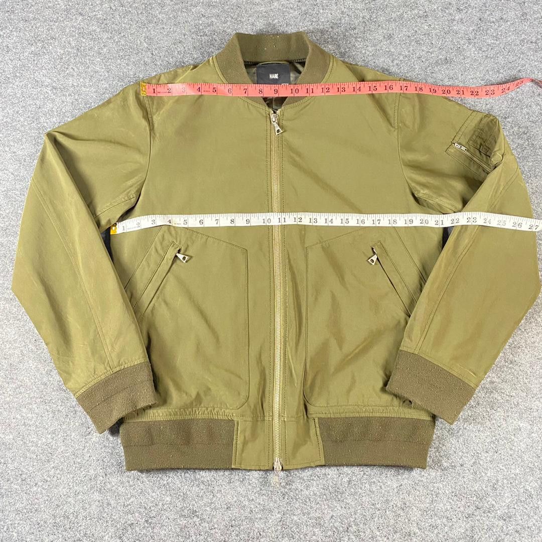 HARE Vintage Hare Japanese Brand Bombers Jacket Size US L / EU 52-54 / 3 - 5 Thumbnail