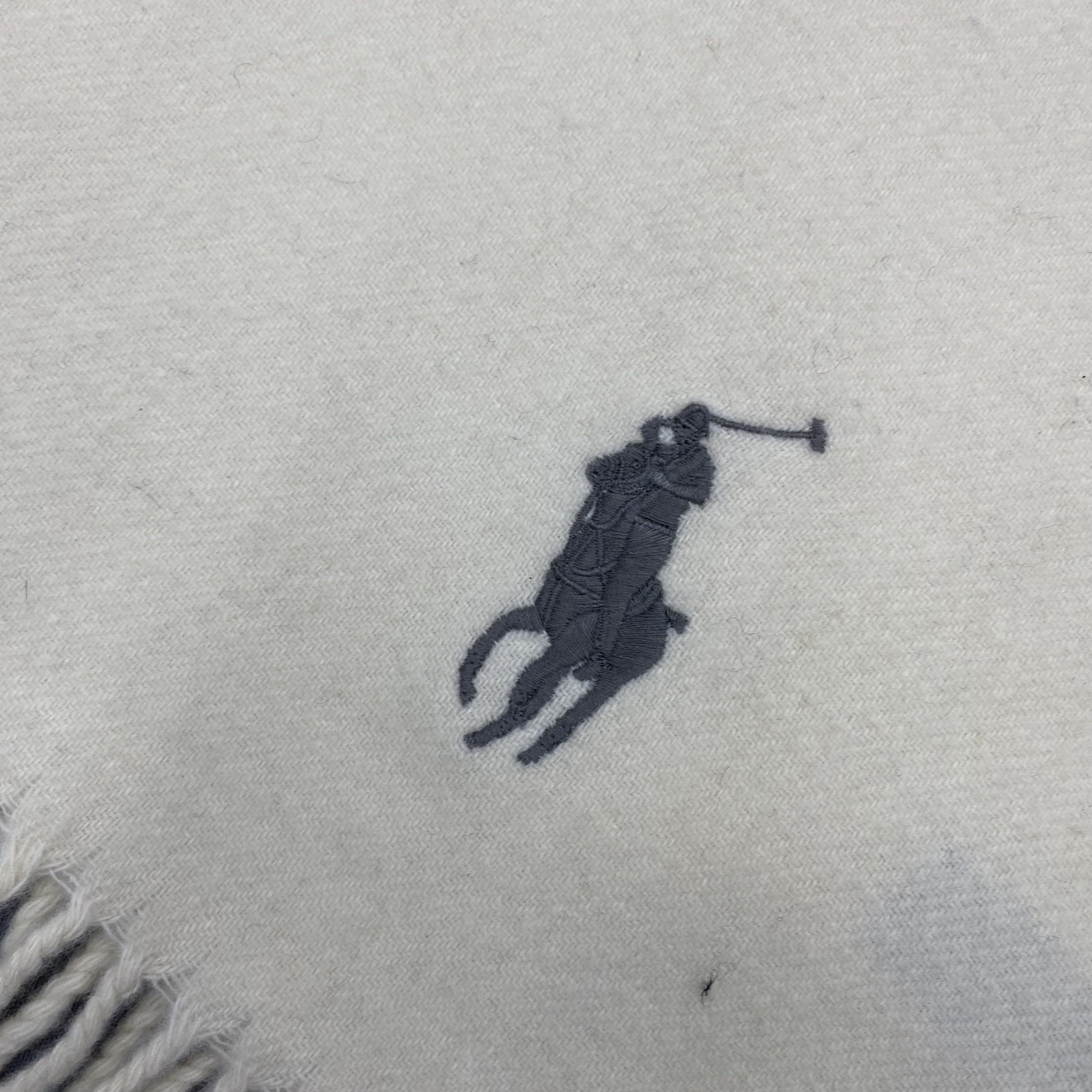 Polo Ralph Lauren Vintage Polo Ralph Lauren Scarf Muffler Wool Scarves Size ONE SIZE - 4 Thumbnail