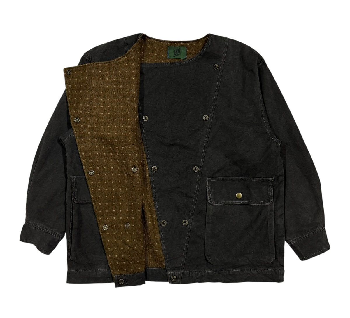 Jean Paul Gaultier Vtg🔥Archive Junior Gaultier Narrow Double Snap Button Jacket Size US L / EU 52-54 / 3 - 8 Thumbnail