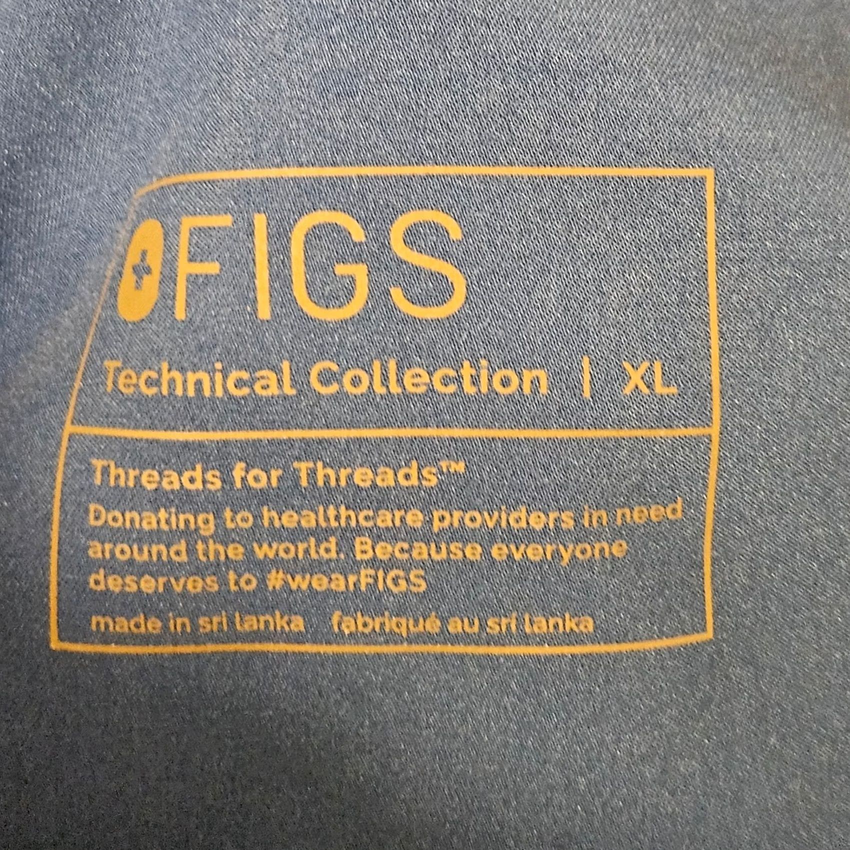 Vintage Figs Jogger Pants Men's XL Blue Uniform Work Scrub Pants NWT Size US 36 / EU 52 - 3 Thumbnail