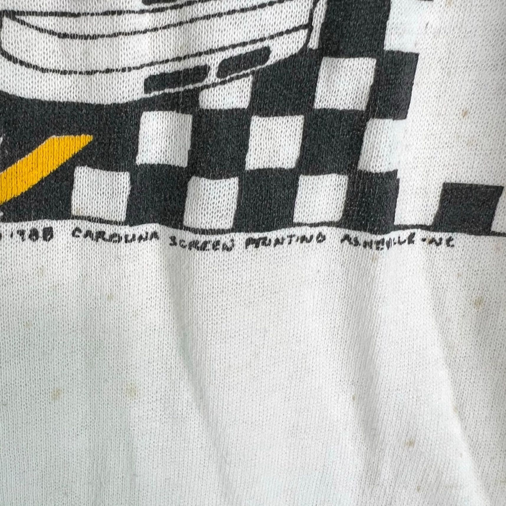 NASCAR VINTAGE 1988 Martinsville NASCAR T-Shirt Mens Size L White Graphic Tee Size US L / EU 52-54 / 3 - 4 Thumbnail