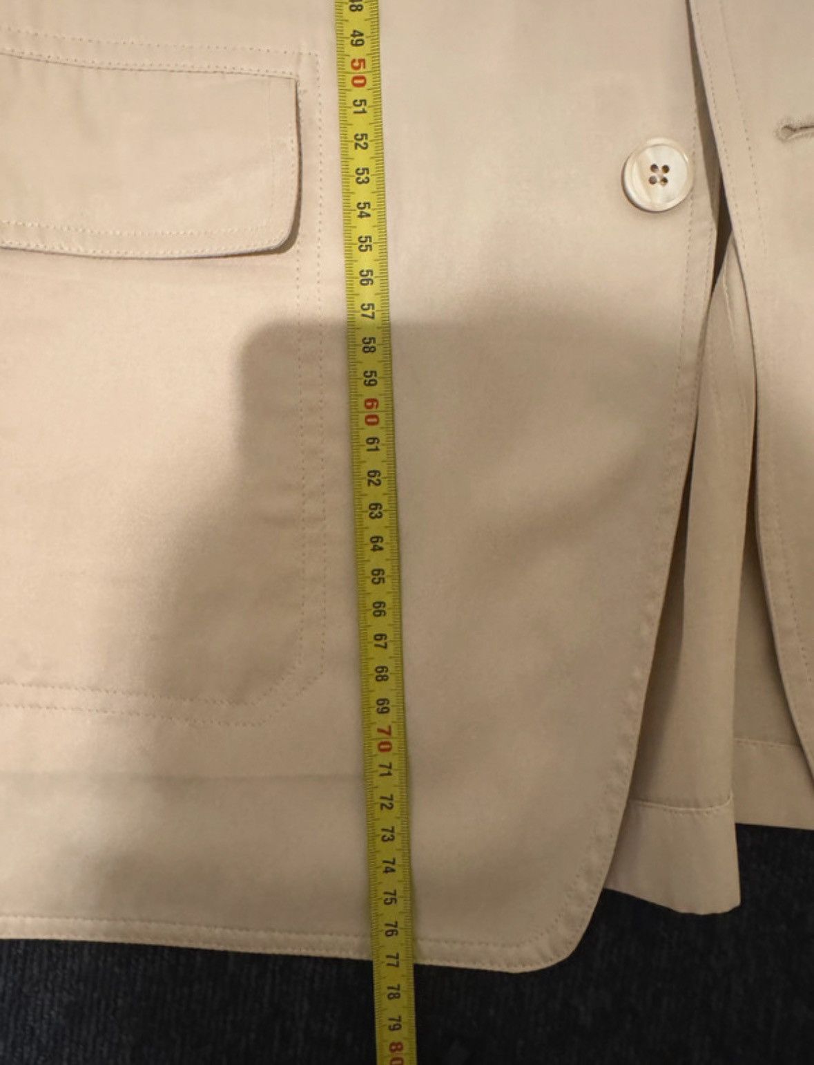 Dries Van Noten Dries Van Noten Cream Light Blazer Size US L / EU 52-54 / 3 - 9 Thumbnail