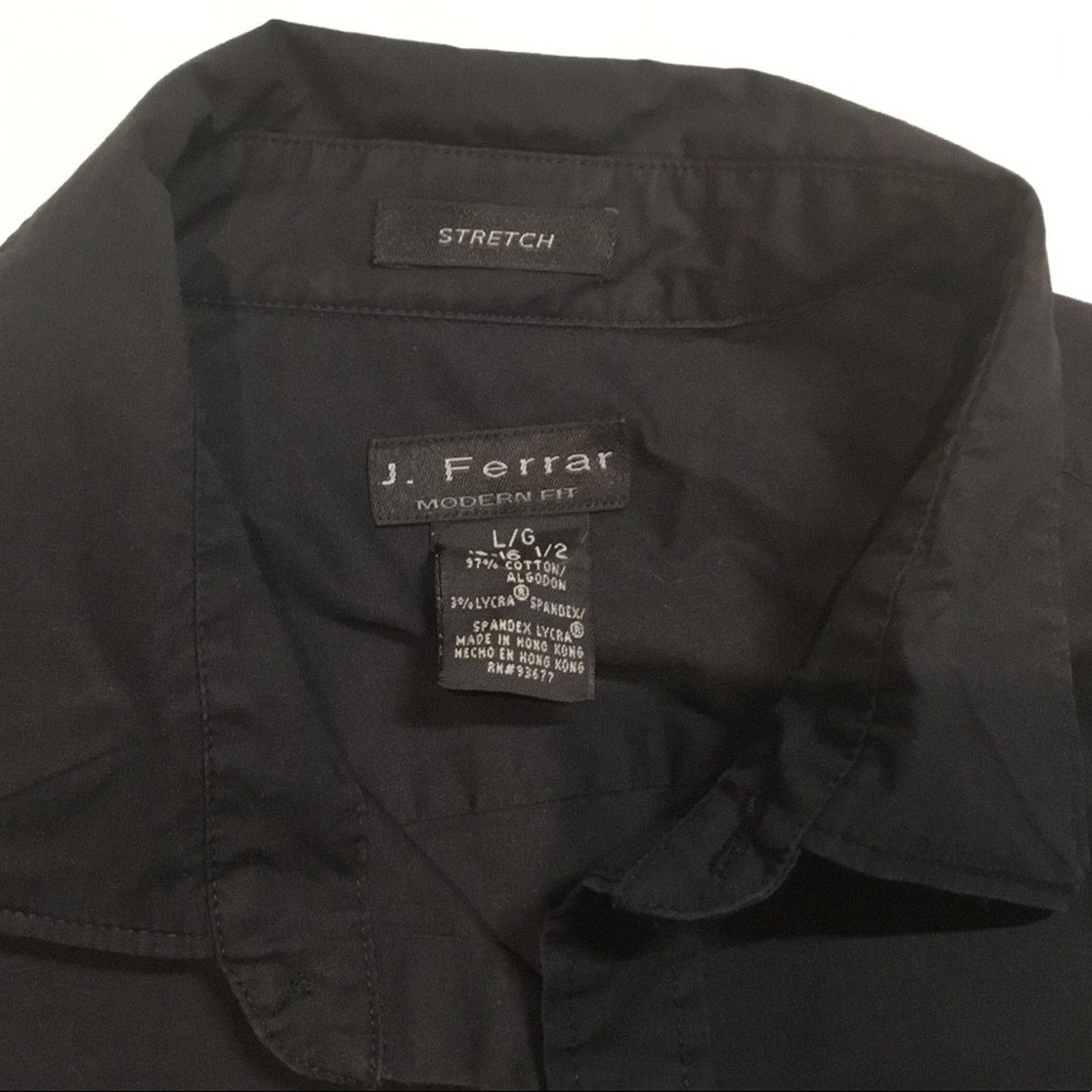 J Ferrar J.Ferrar Modern Fit Button Down Shirt Size US L / EU 52-54 / 3 - 3 Thumbnail