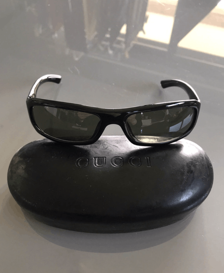Gucci Gucci Sunglasses Mask Shield Sport Bike Pop Vintage Size ONE SIZE - 4 Thumbnail