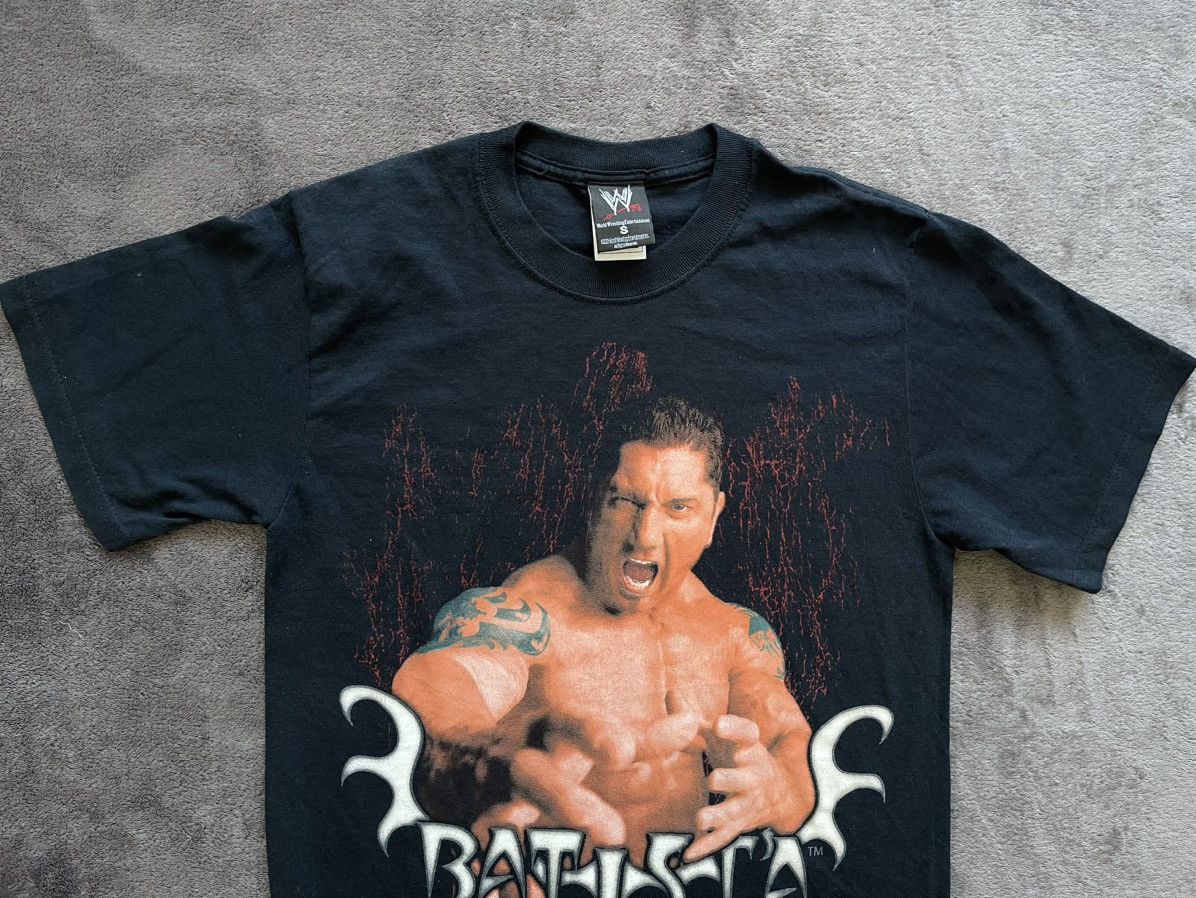 Fruit Of The Loom × Vintage Batista World Wrestling 🤼 2007 USA 🇺🇸 Size US S / EU 44-46 / 1 - 3 Thumbnail