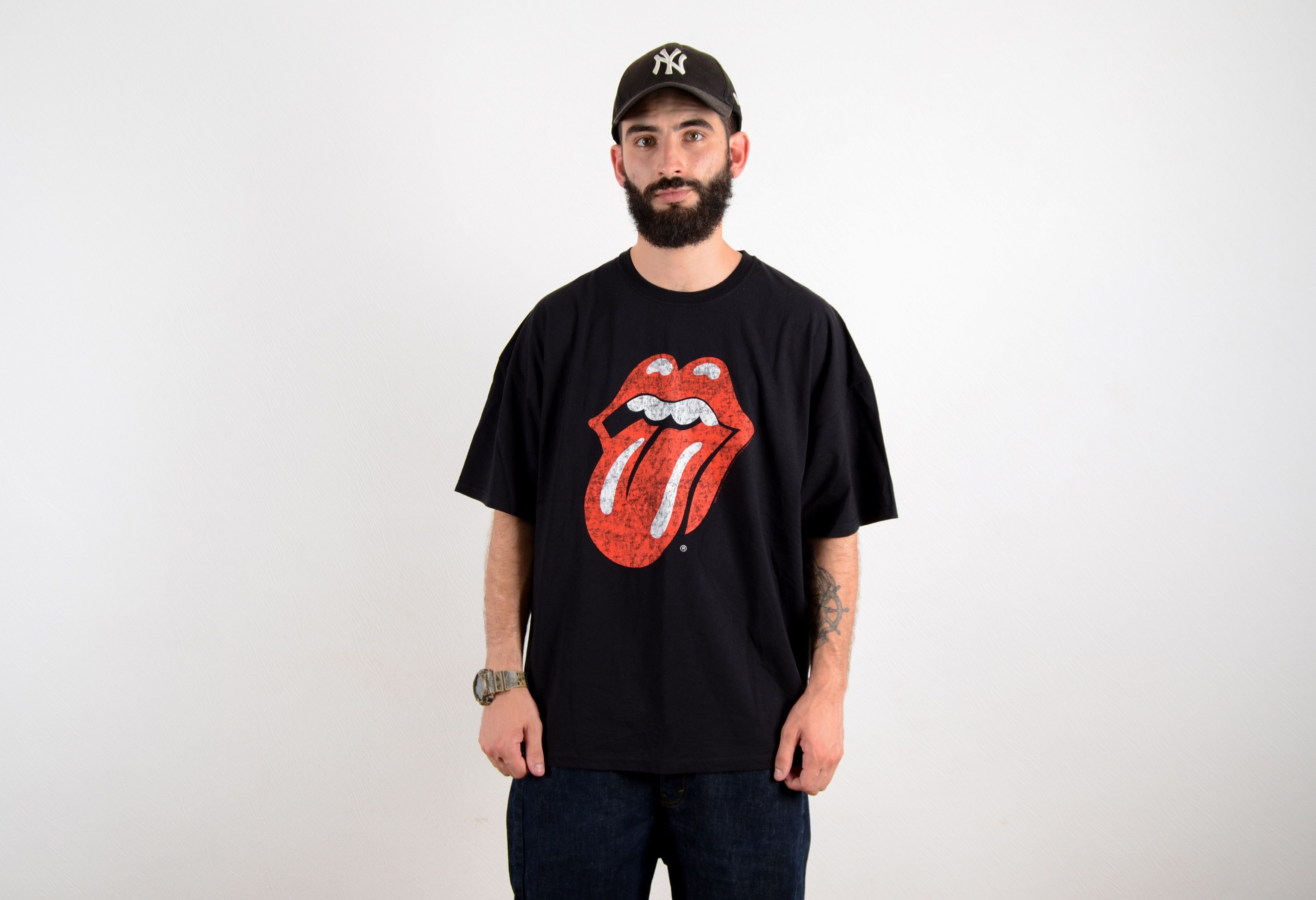 The Rolling Stones Vintage Oversized Rolling Stones 2009 T Shirt Rock Size US XXL / EU 58 / 5 - 1 Thumbnail