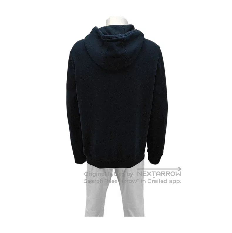 Hermes Hermes Autumn-Winter Navy Blue Cotton Men's Long Sleeve Sw Size US XL / EU 56 / 4 - 2 Thumbnail