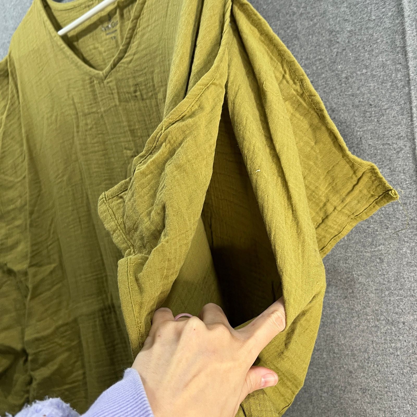 Other Cuddl Duds Casual Top Shirt Ladies Green Deep Moss Size 1X Size XL / US 12-14 / IT 48-50 - 7 Thumbnail