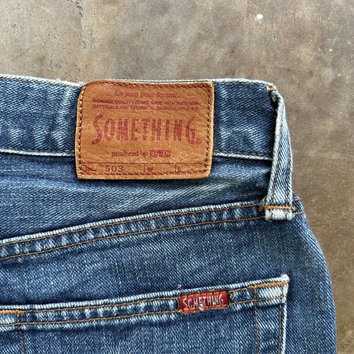 Edwin Vintage Edwin Something Faded Distressed Denim Jean Pant W27 Size US 27 - 14 Thumbnail