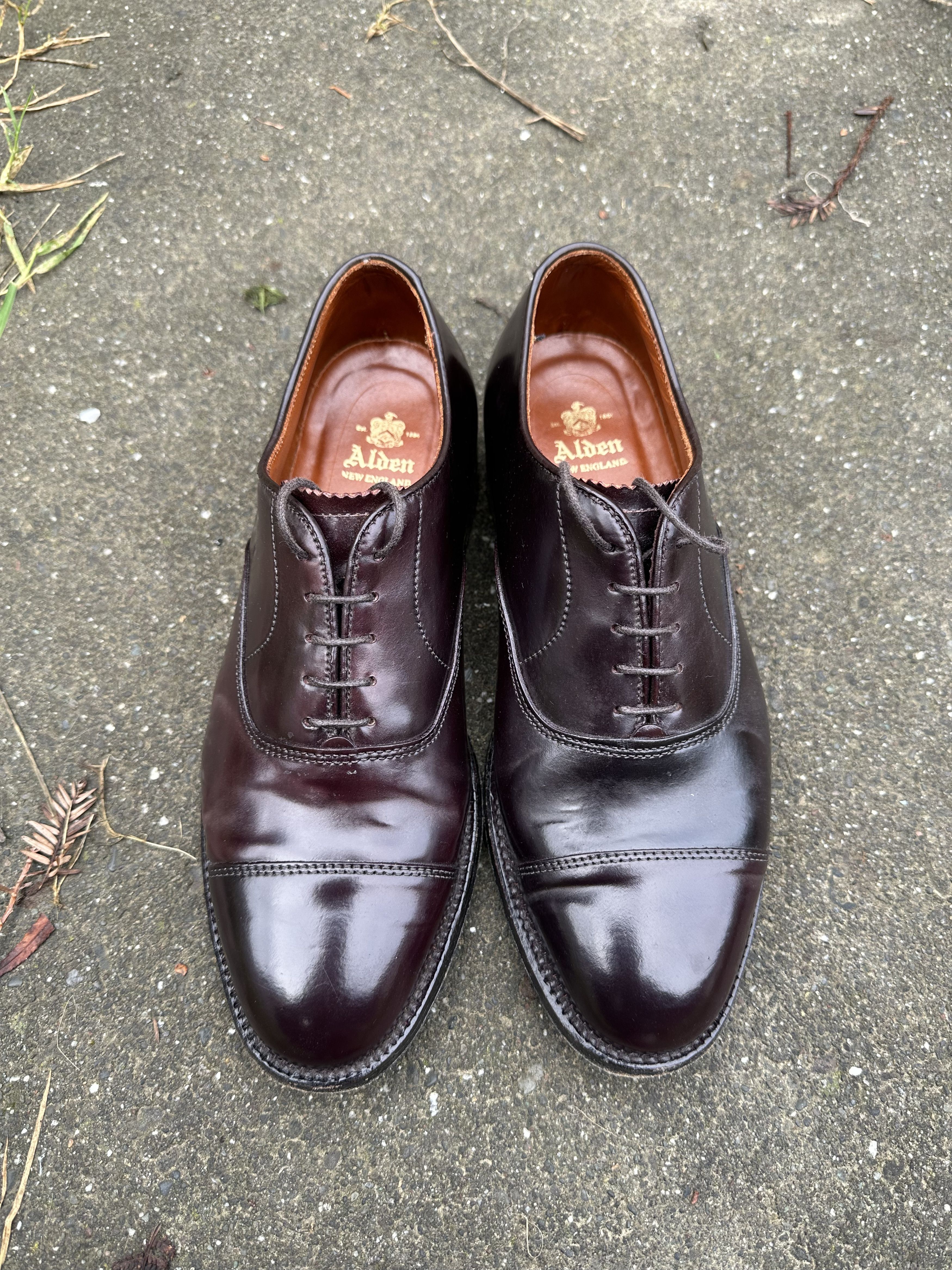 image of Alden 9070 Cap Toe Bal Oxford Shoes, Men's