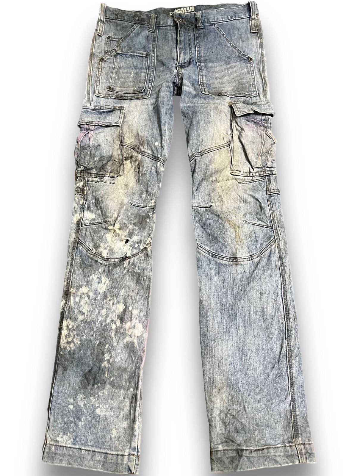 Beauty Beast × Japanese Brand Vintage Dogman Selected Thrashed Cargo Size US 33 - 1 Thumbnail