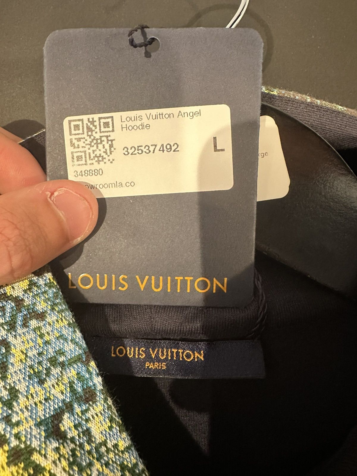 Louis Vuitton Louis Vuitton Tapestry Hoodie Size US L / EU 52-54 / 3 - 3 Thumbnail