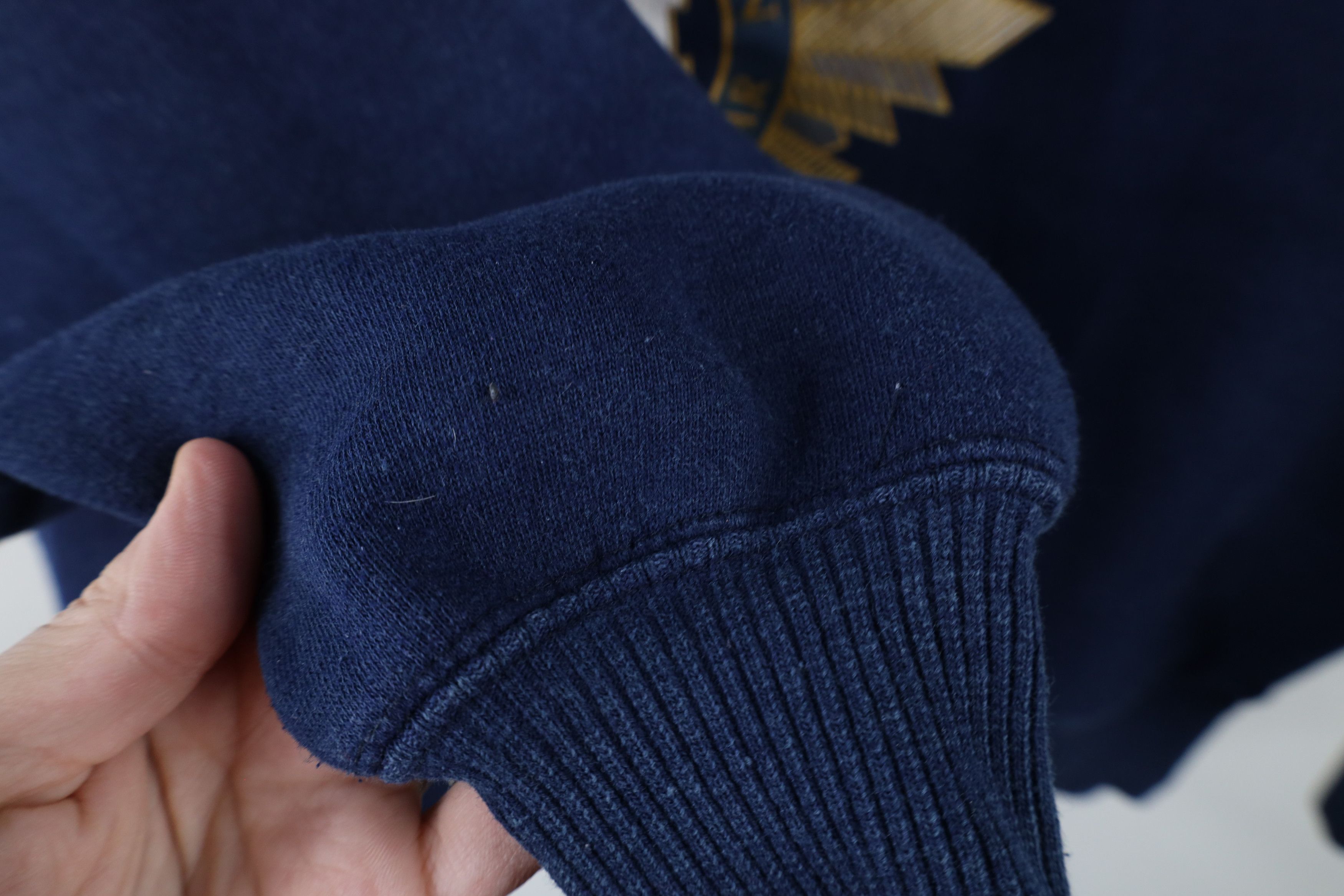 Vintage Vintage 90s Spell University of Michigan Heavy Sweatshirt Size US L / EU 52-54 / 3 - 7 Thumbnail