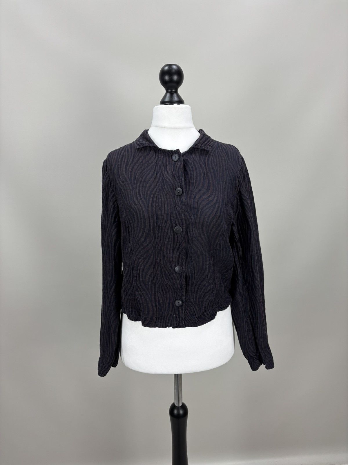 Other Womens blouse Grizas Size M Color Black/Brown Size M / US 6-8 / IT 42-44 - 1 Thumbnail