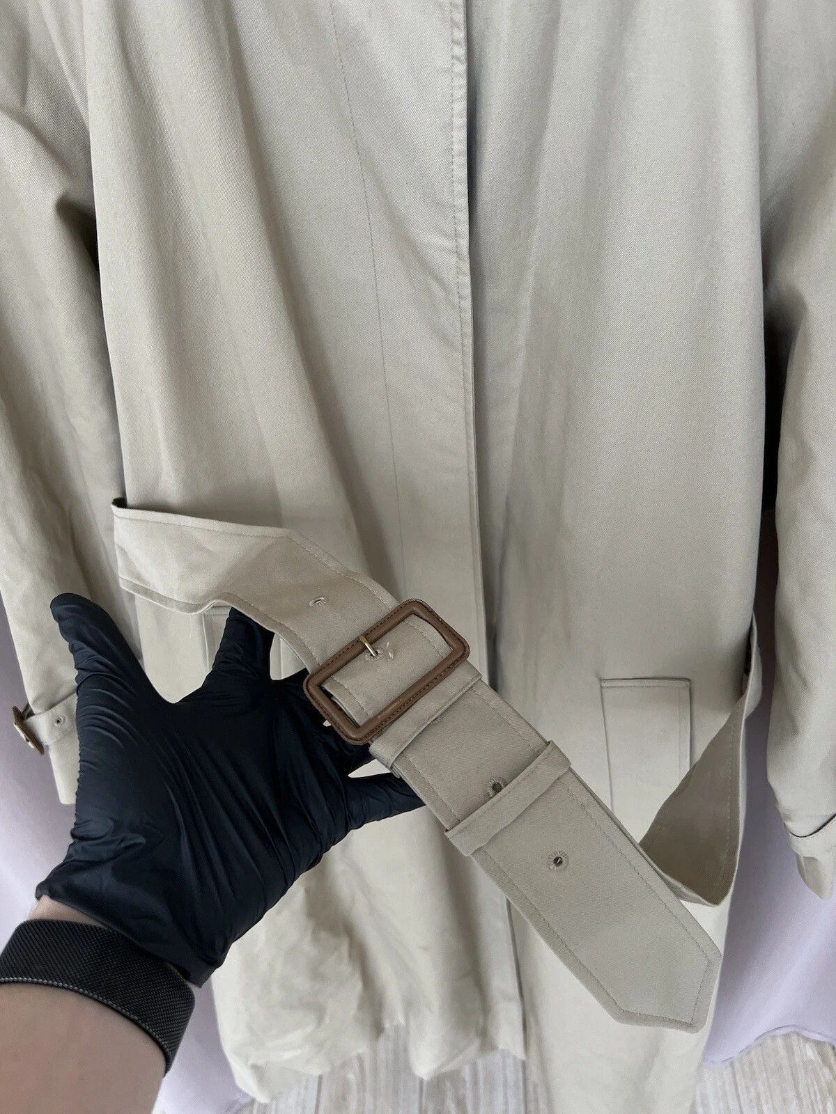 Aquascutum Aquascutum Aqua 5 Trench Coat Mens Size M/L Vintage Jacket Size US L / EU 52-54 / 3 - 7 Thumbnail