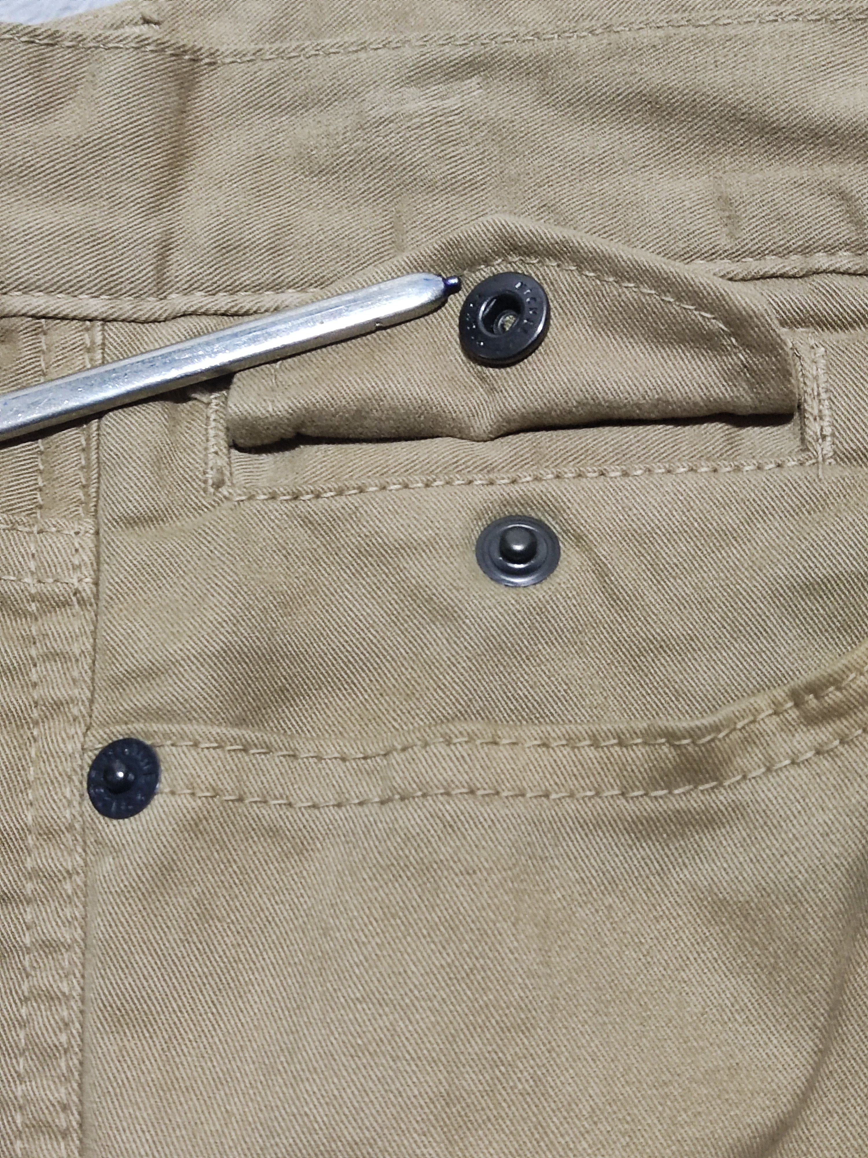 291295=Homme Vintage 90s 291295=HOMME Slim Straight Trousers Rude Style Size US 30 / EU 46 - 4 Thumbnail