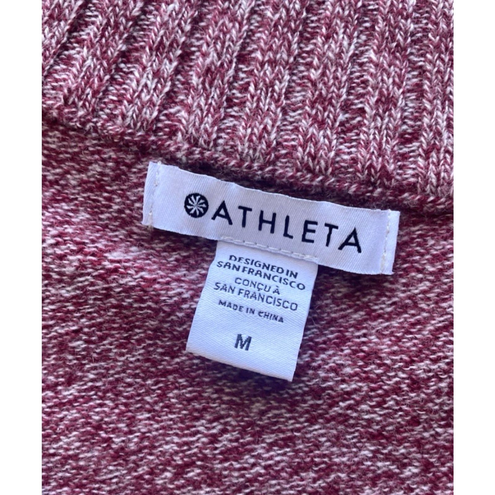 Athleta Athleta NWT New Vital V Neck Tunic Red Women’s Medium Size M / US 6-8 / IT 42-44 - 7 Thumbnail