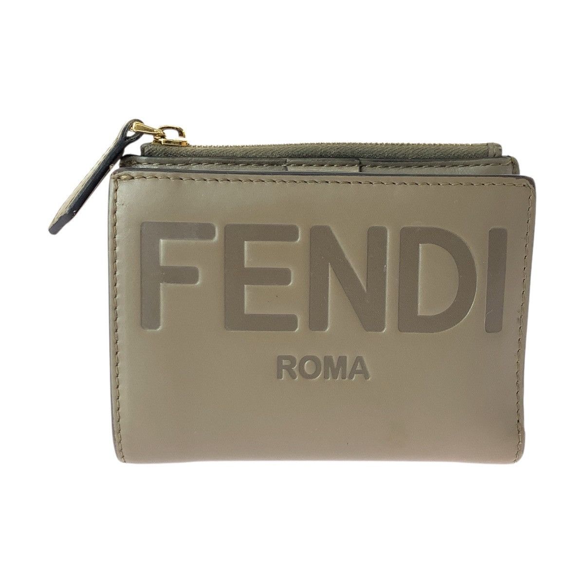 Fendi Fendi Fendi Roma Leather Wallet Leather Short Wallet 8M0477-AAYZ-2198210 DUTY FREE for USA Size ONE SIZE - 1 Thumbnail