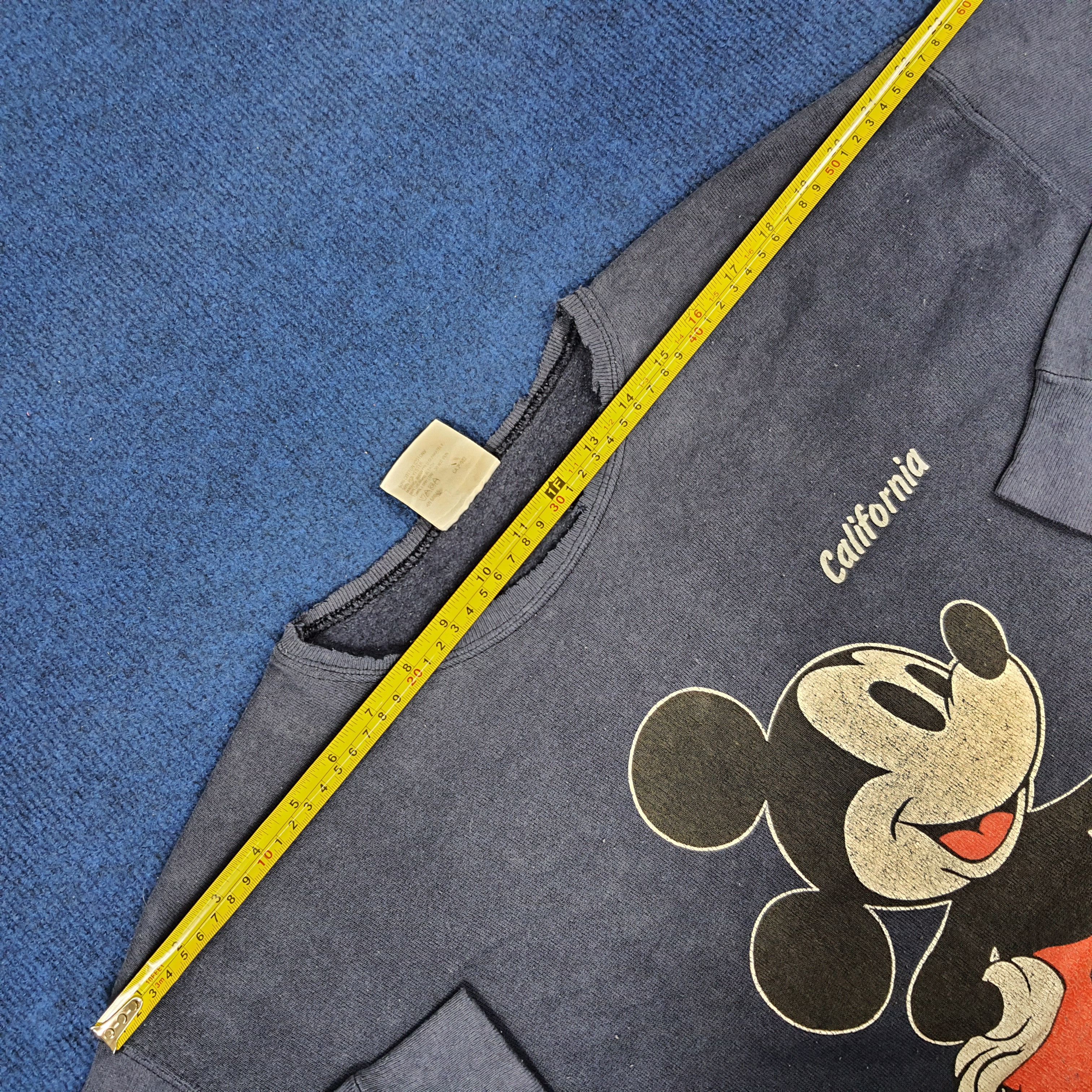 Disney × Mickey Mouse × Vintage Vintage Mickey Mouse California Mirror Printed Sweatshirts Size US L / EU 52-54 / 3 - 10 Thumbnail