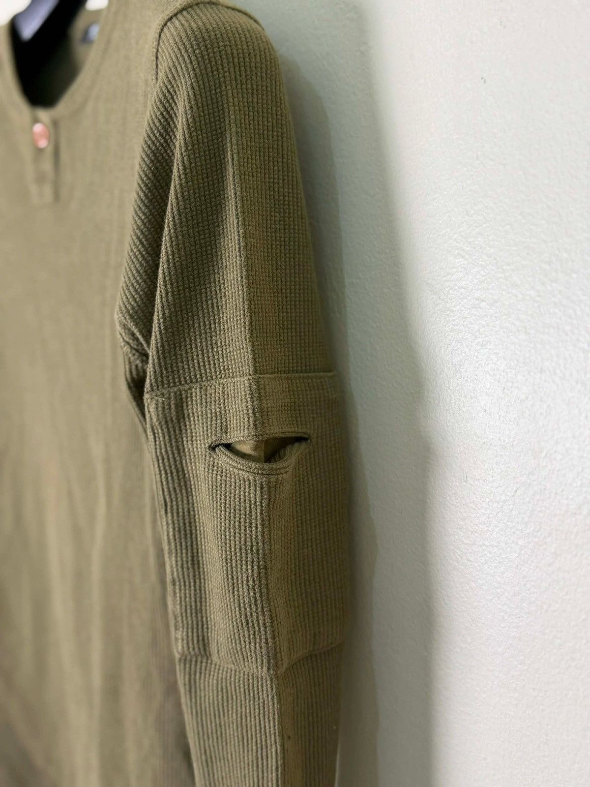 Raf Simons Raf Simons olive green Autumn Winter 2005-2006 sweatshirt Size US M / EU 48-50 / 2 - 2 Thumbnail