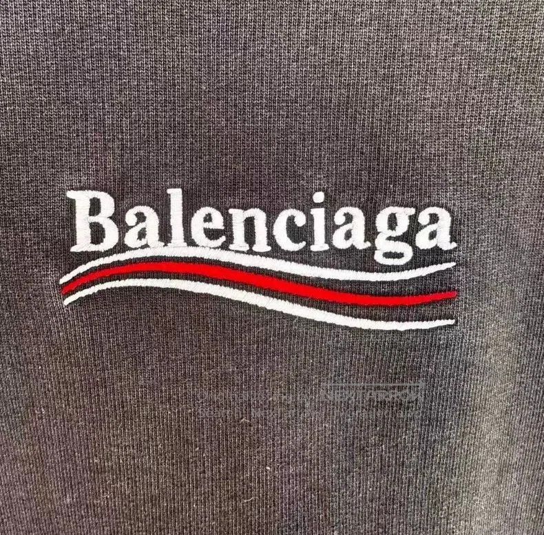 Balenciaga Balenciaga Coke Embroidery Distressed Hoodie. Size US M / EU 48-50 / 2 - 2 Thumbnail