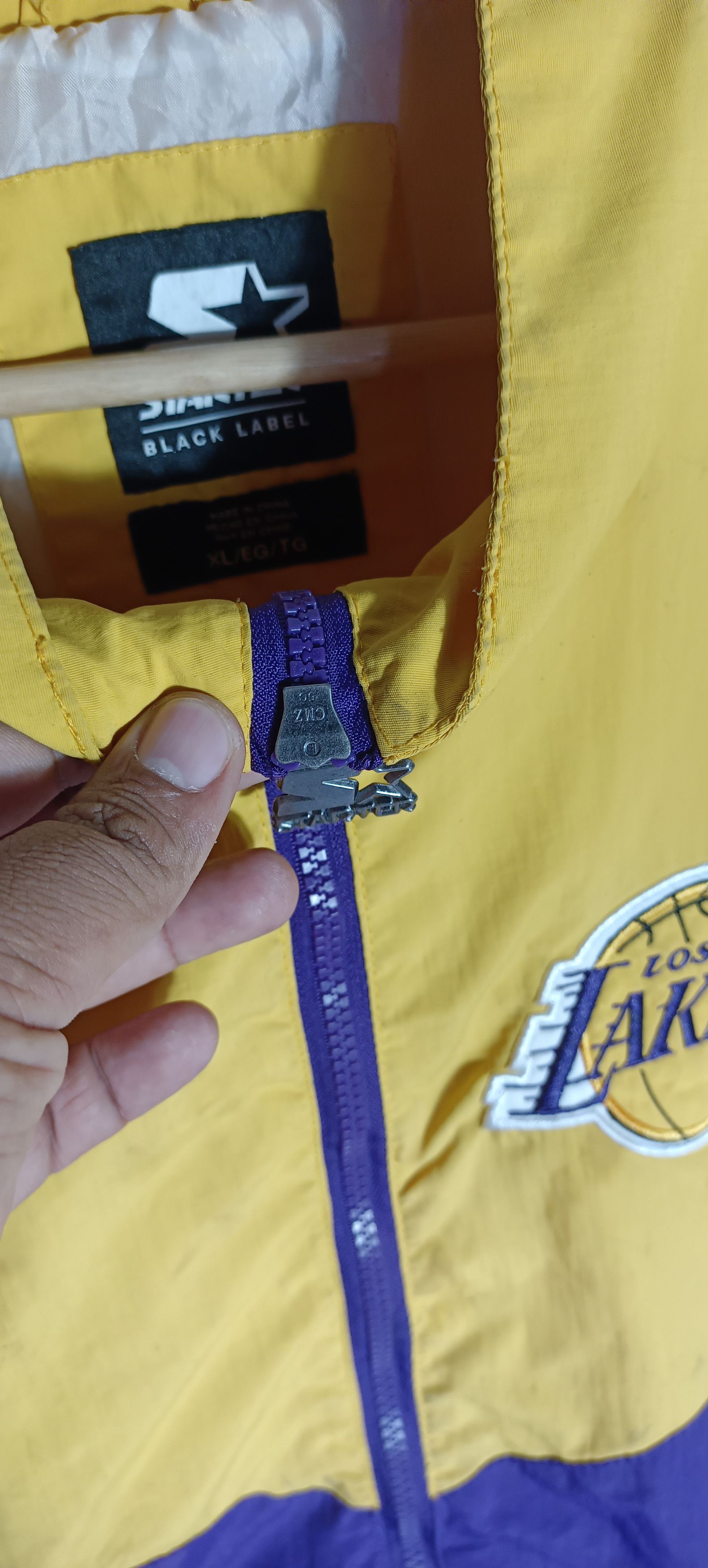 NBA × Starter × Vintage Vintage🔥🔥 L A Lakers Starter Full Zipper Size US XL / EU 56 / 4 - 8 Thumbnail