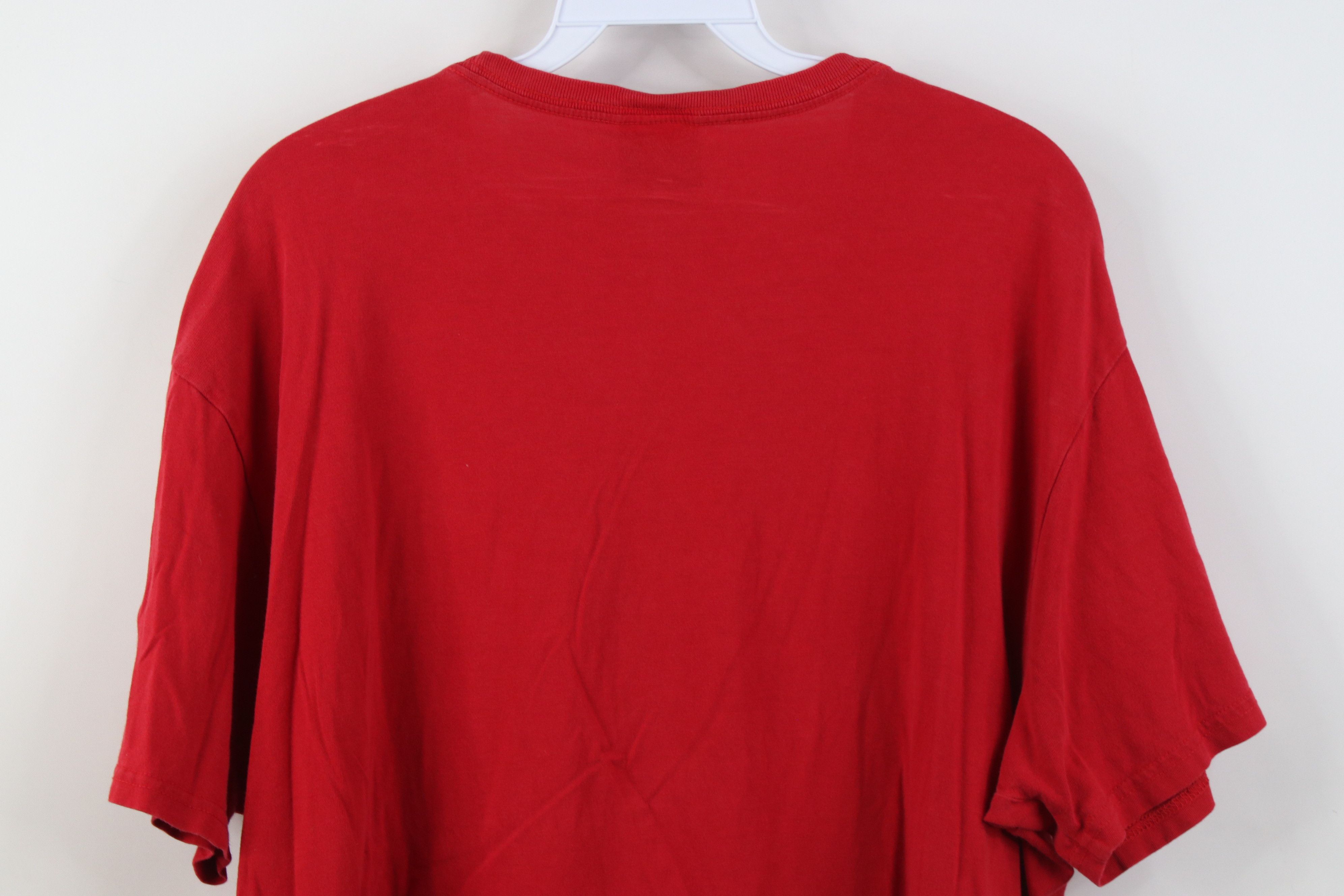 Polo Ralph Lauren Vintage 90s Ralph Lauren Short Sleeve T-Shirt Red USA Size US L / EU 52-54 / 3 - 14 Thumbnail