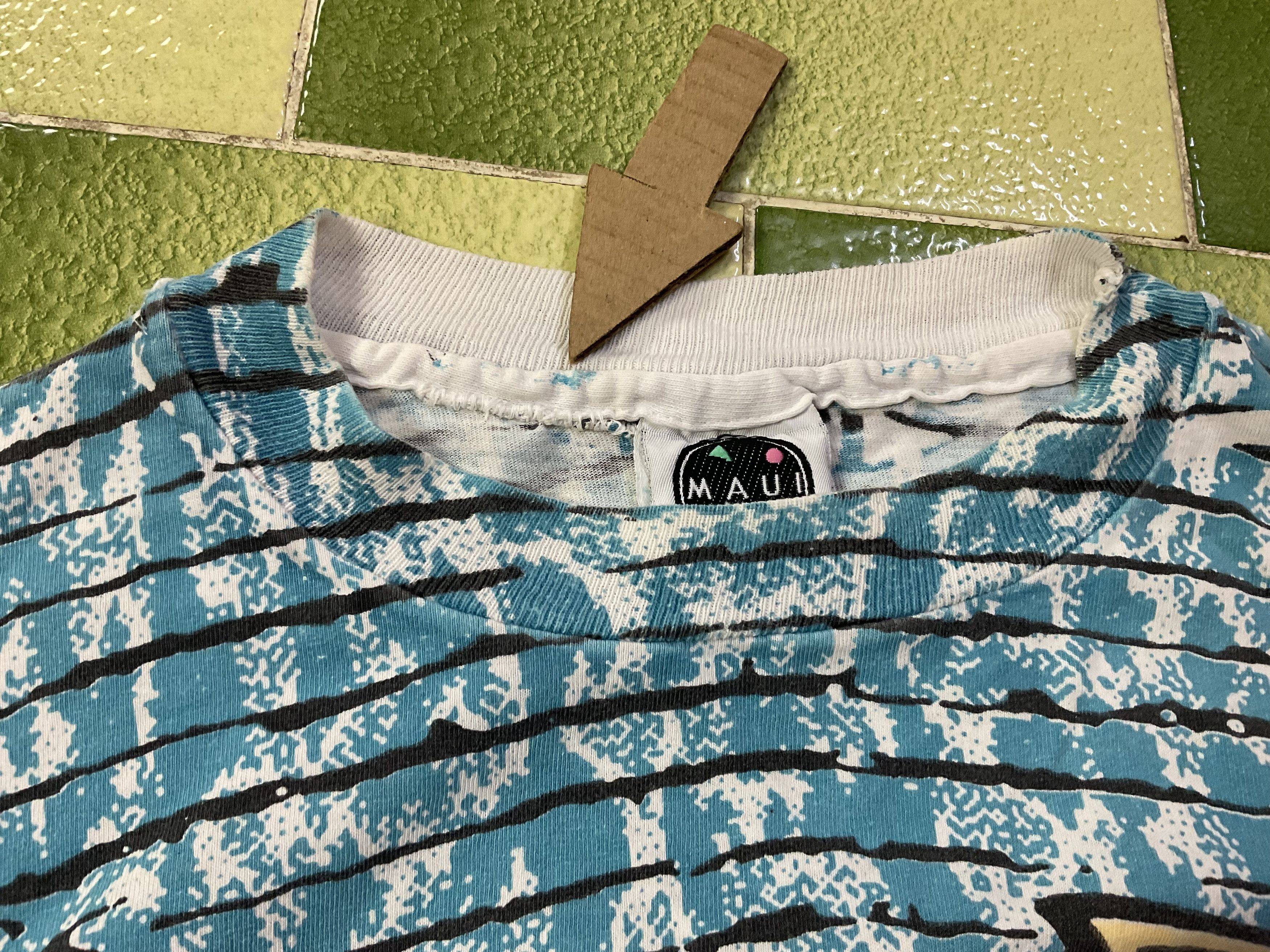 Other Vintage 90s Maui And Sons All Over Print T-Shirt 2 Sided Size US M / EU 48-50 / 2 - 6 Thumbnail