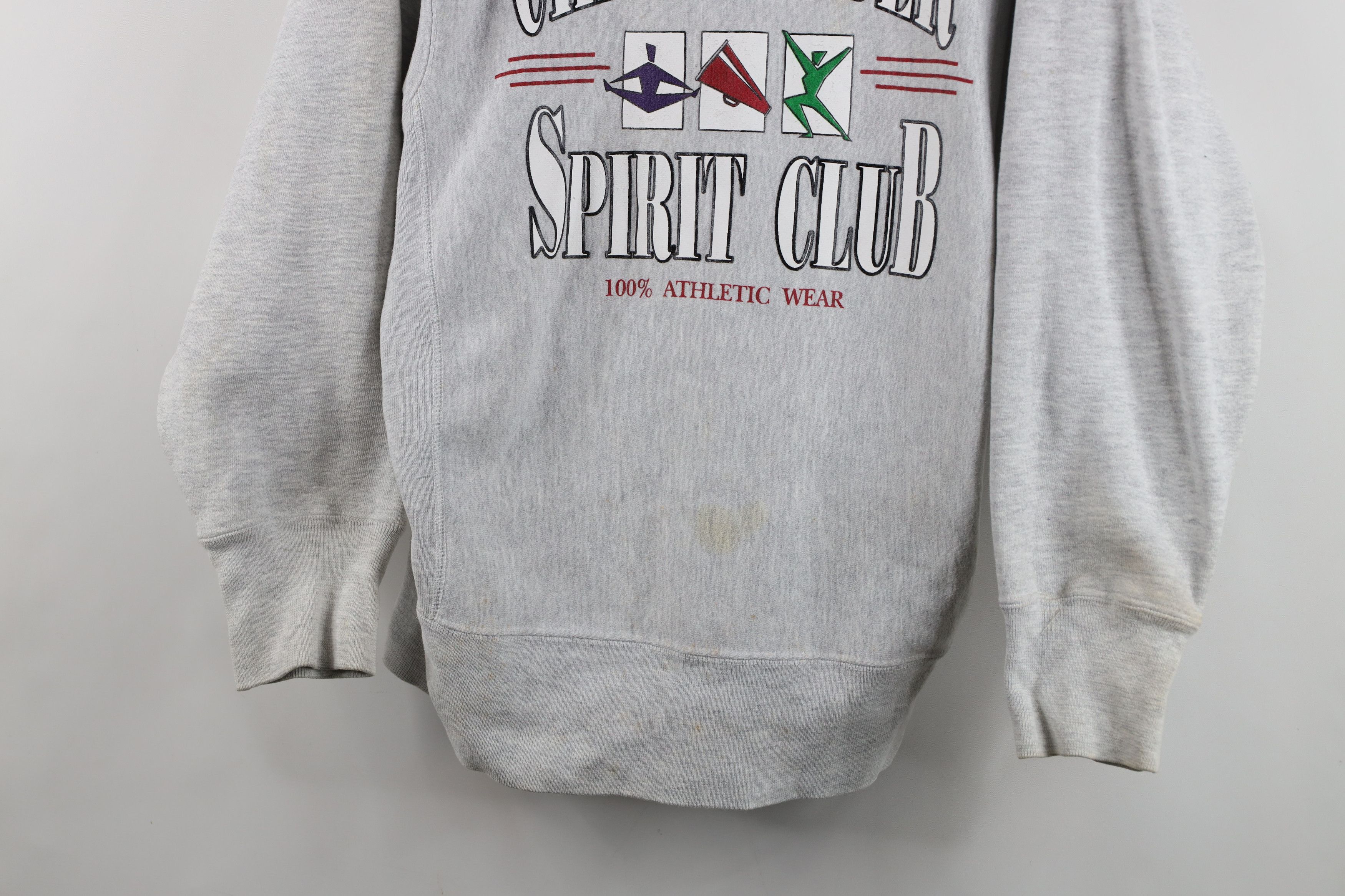 Vintage Vintage 90s Reverse Cheerleader Spirit Club Sweatshirt USA Size L / US 10 / IT 46 - 3 Thumbnail