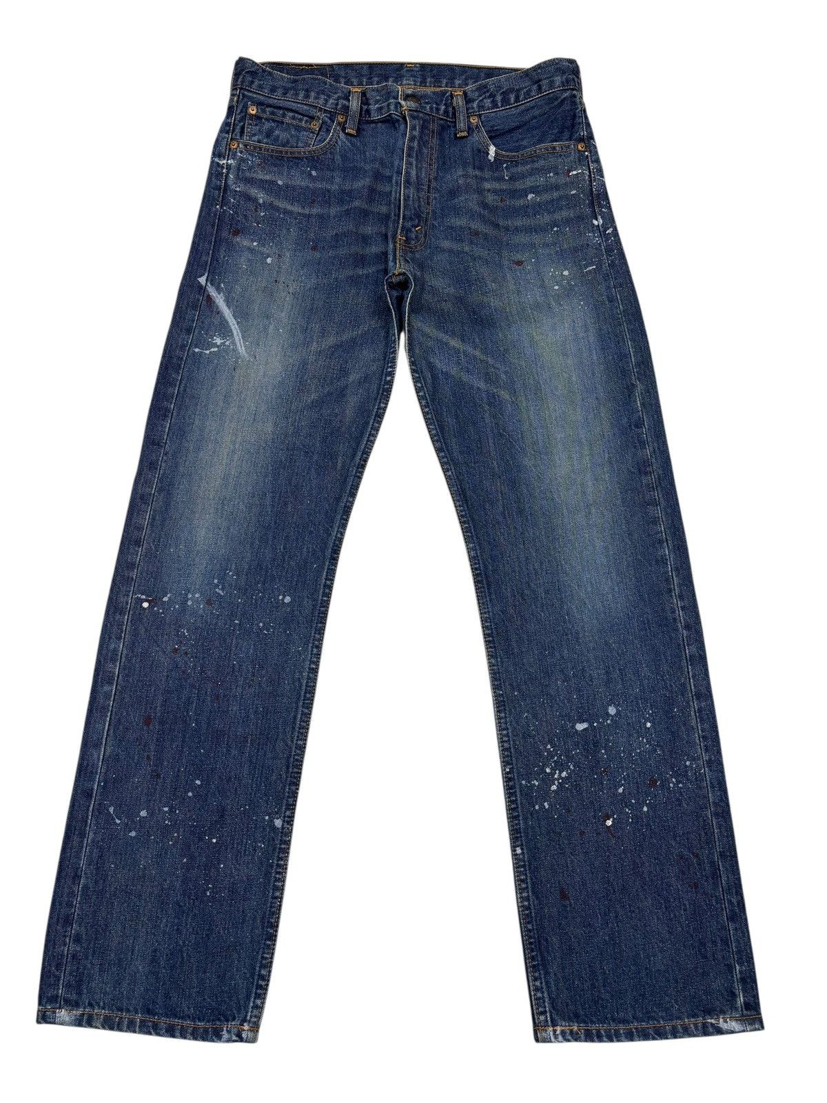 Levi's 🔥VINTAGE LEVIS 505 PAINTER JEANS DENIM JEANS Size US 33 - 1 Thumbnail